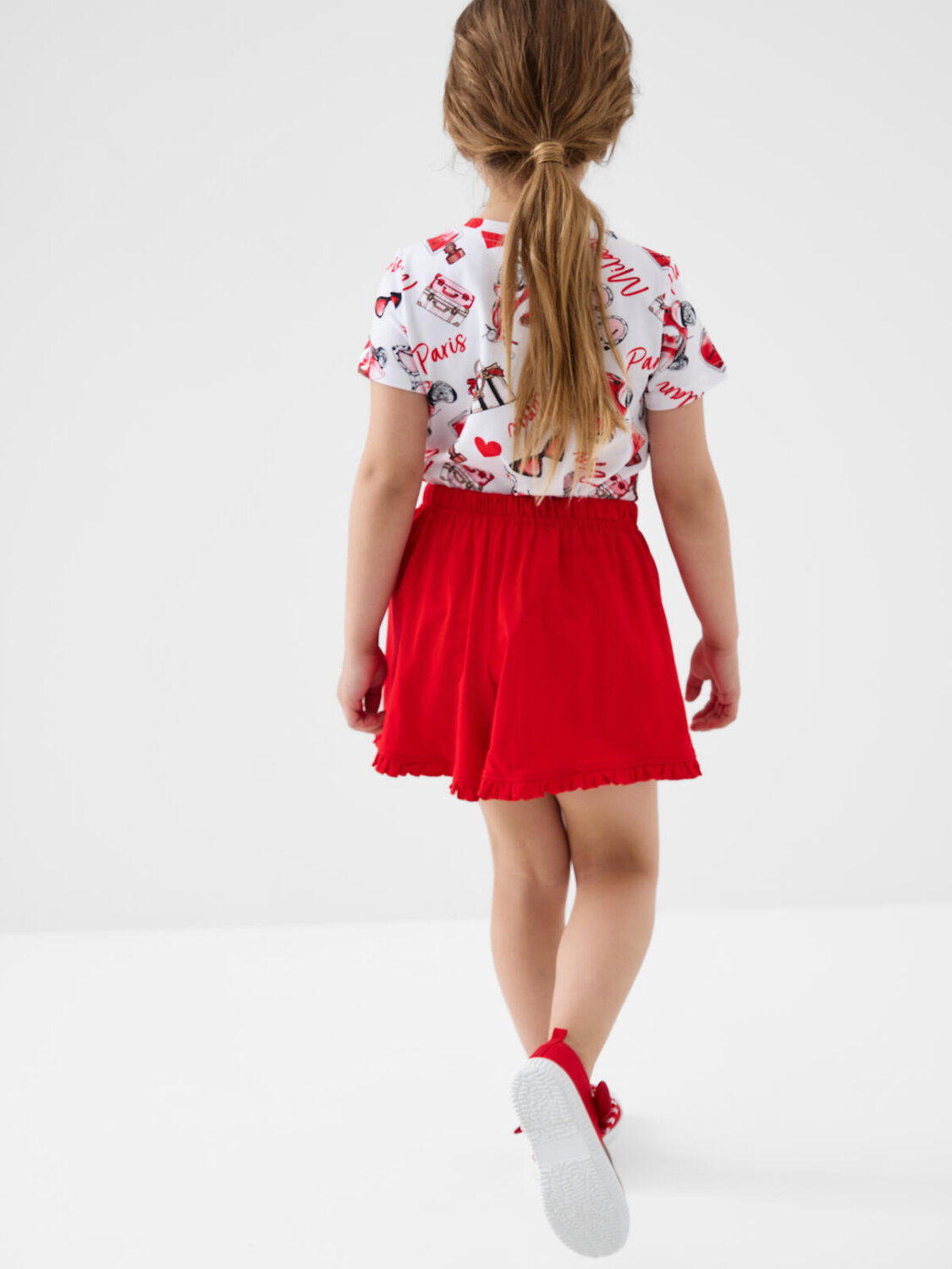 PLAYTODAY Шорты 588387 12622407 светло-розовый,красный