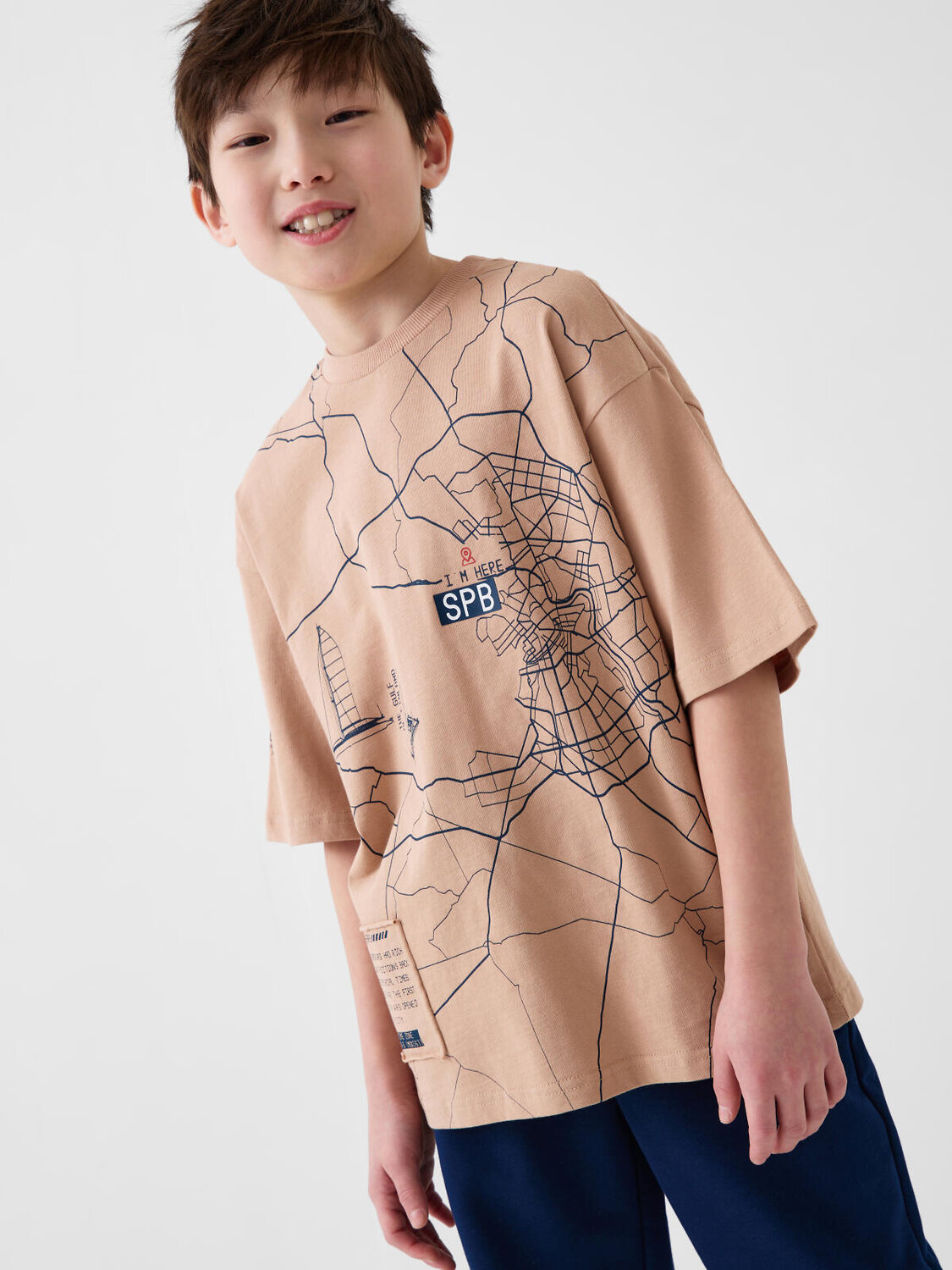 PLAYTODAY Фуфайка 588438 12611470 бежевый