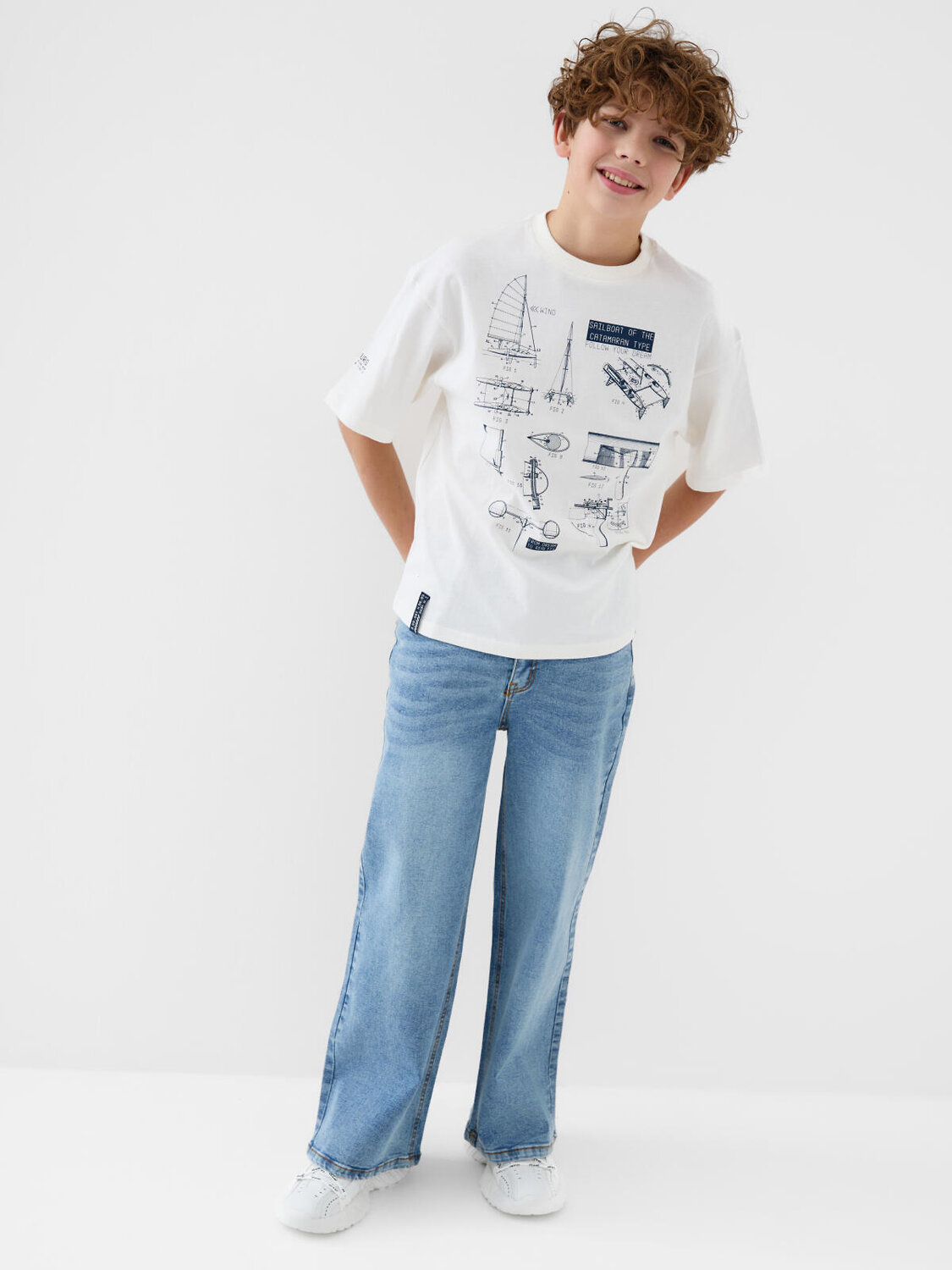 PLAYTODAY Фуфайка 588445 12611471 белый