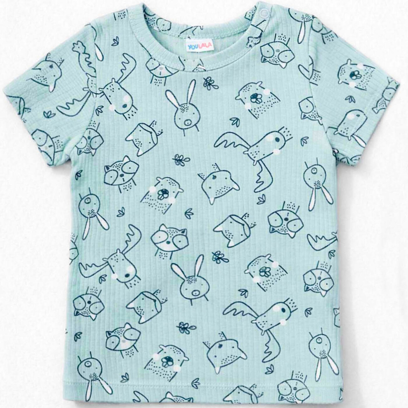 YOULALA Фуфайка 588446 1458700507 голубой