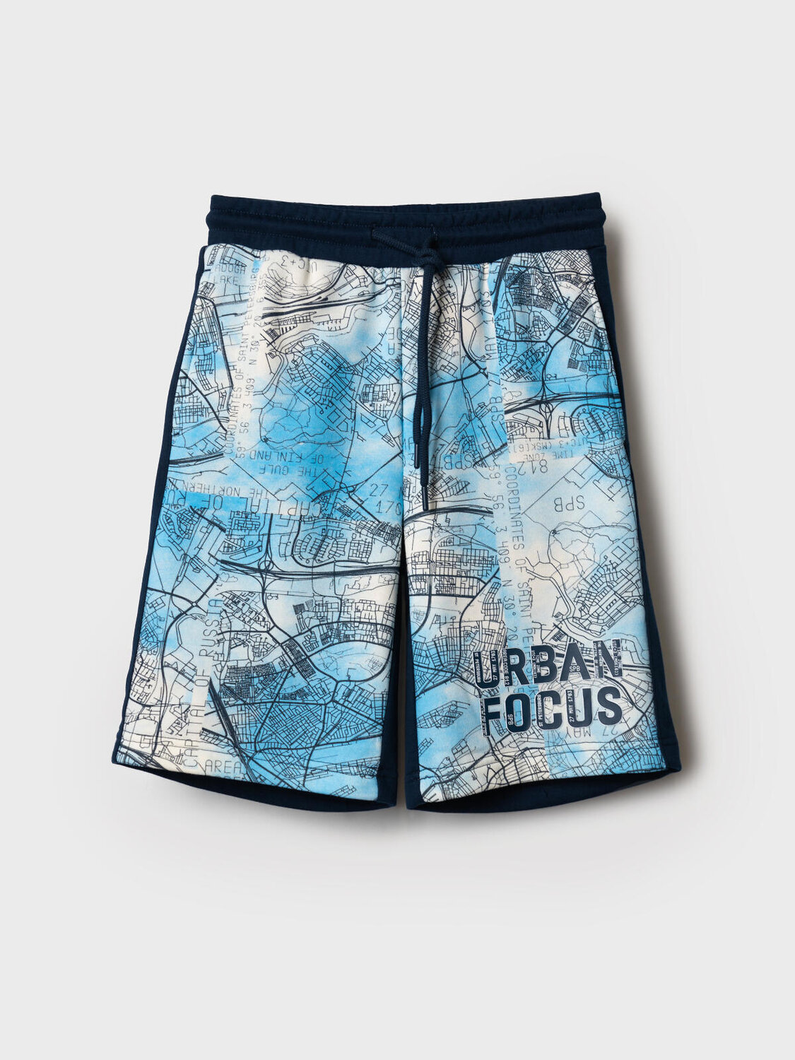 PLAYTODAY Шорты 588450 12611446 тёмно-синий,белый,голубой