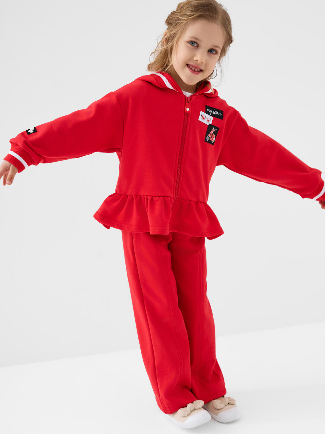 PLAYTODAY Толстовка 588463 12622158 красный