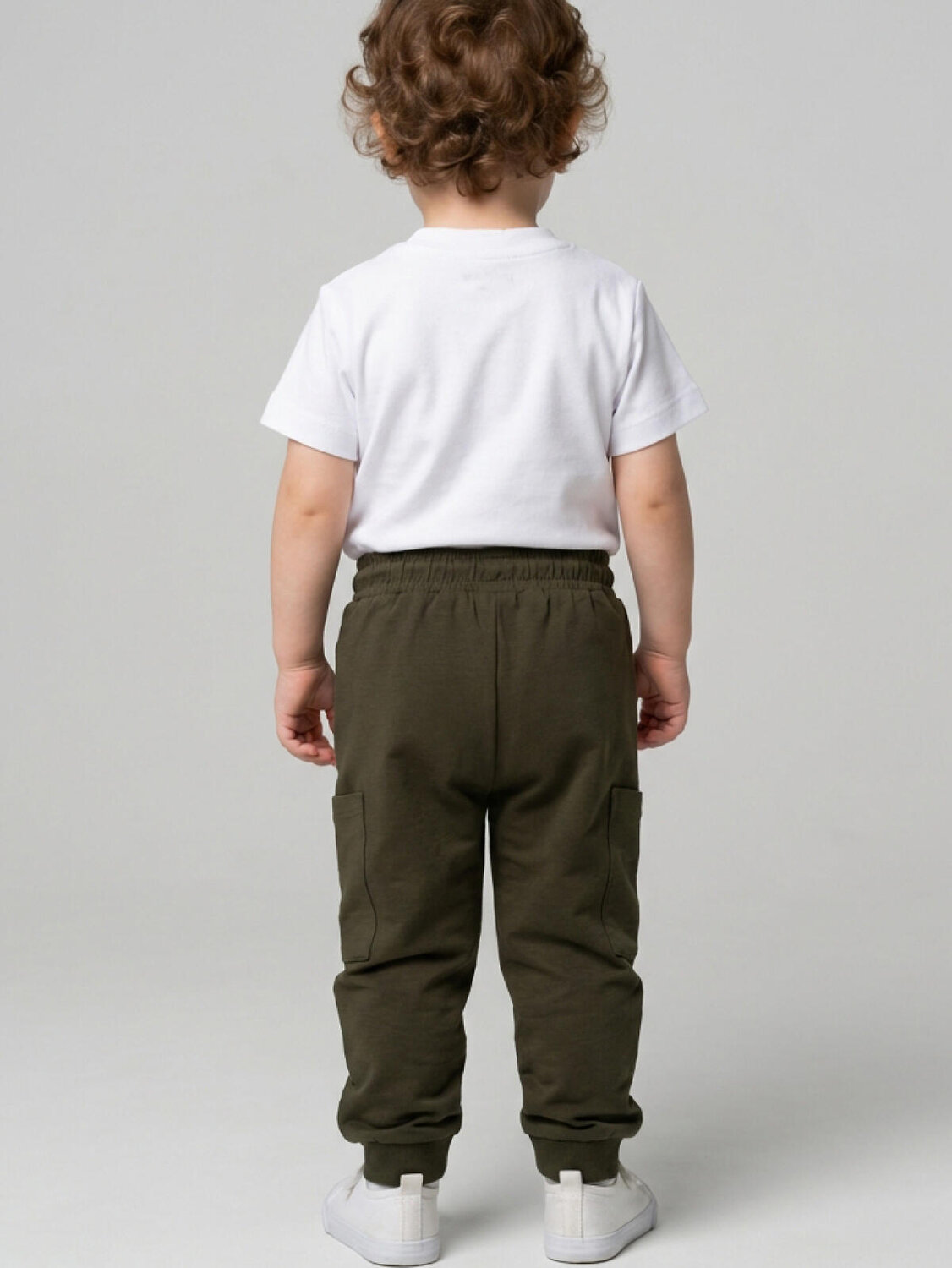 PLAYTODAY Брюки 588474 12613028 темно-зеленый,светло-зеленый