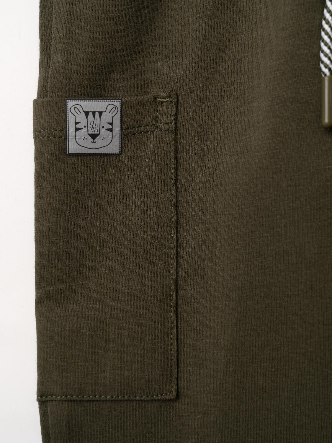 PLAYTODAY Брюки 588474 12613028 темно-зеленый,светло-зеленый