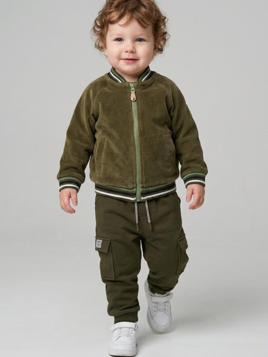 PLAYTODAY Толстовка 588475 12613126 темно-зеленый