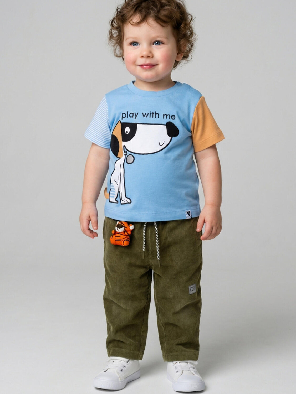 PLAYTODAY Брюки 588476 12613129 темно-зеленый