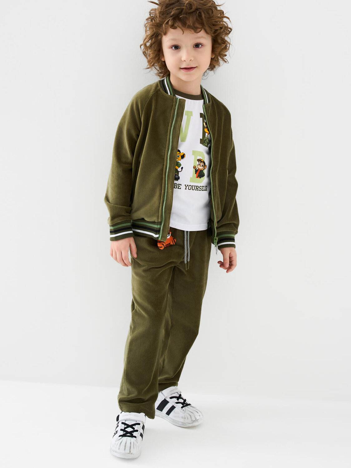 PLAYTODAY Толстовка 588477 12612065 темно-зеленый