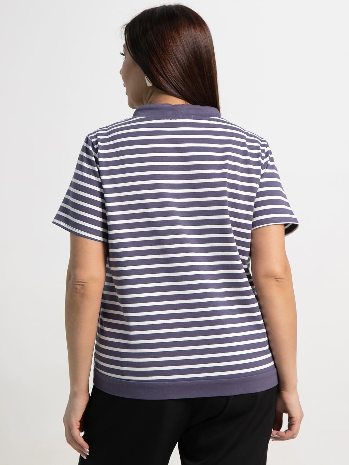 LT Collection Блуза 588485 Б15460-20М фиолетовый