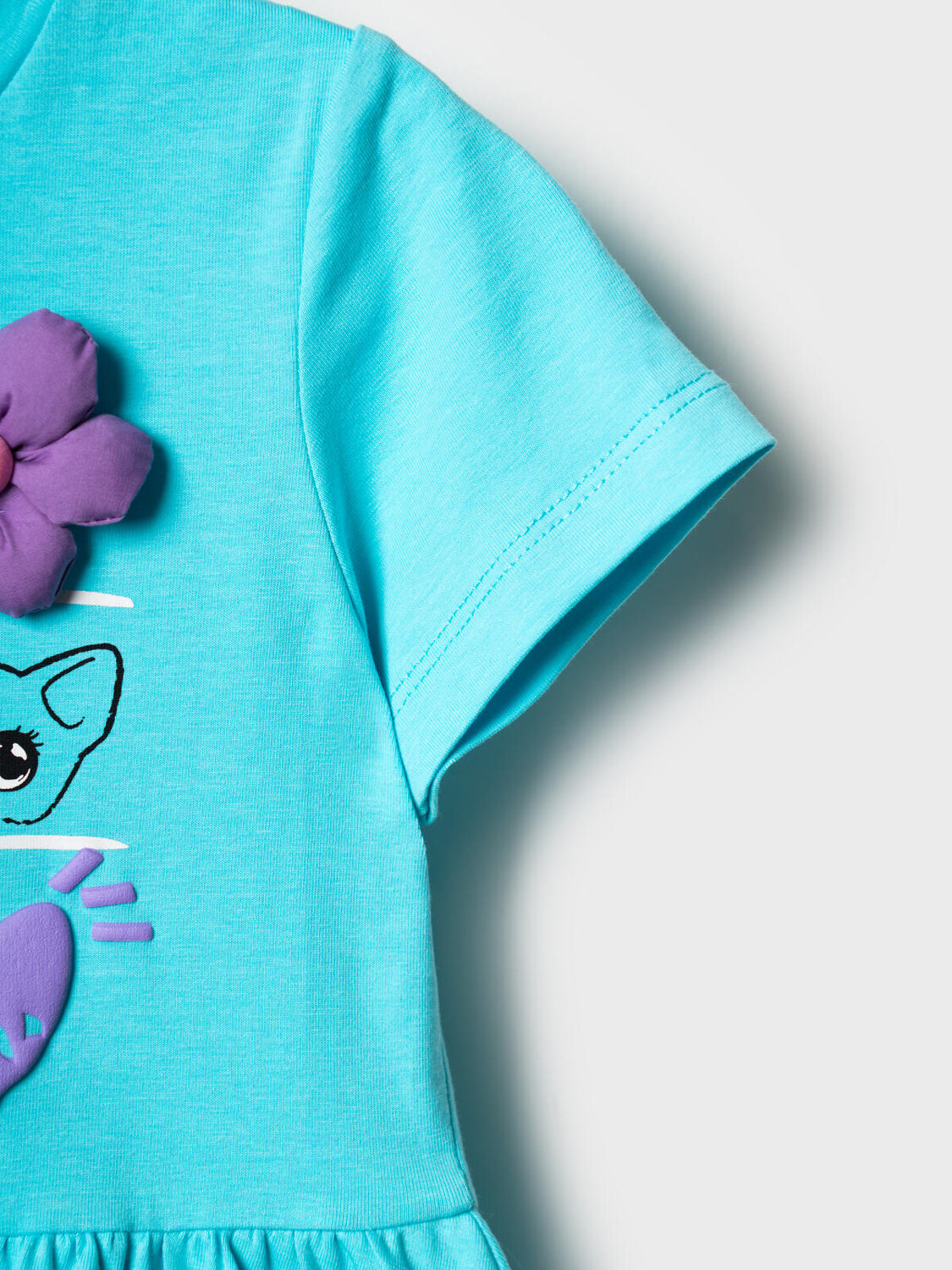 PLAYTODAY Платье 588491 12622443 бирюзовый