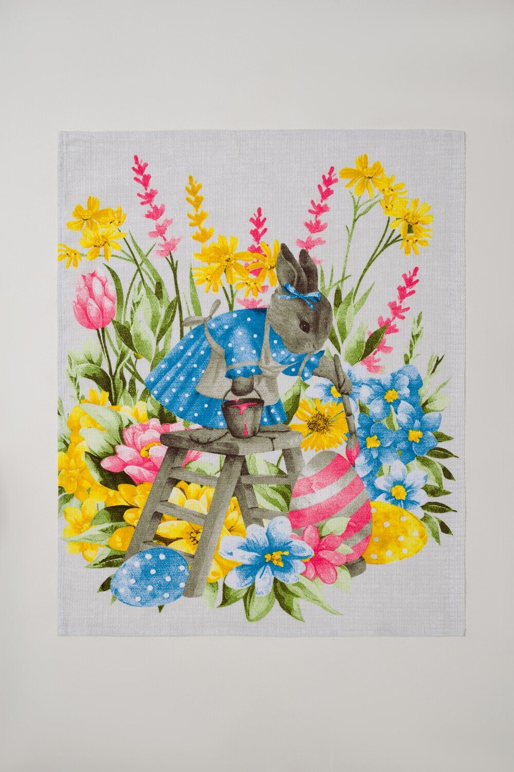 Натали Полотенце 588511 Полотенце подготовка к Пасхе серый