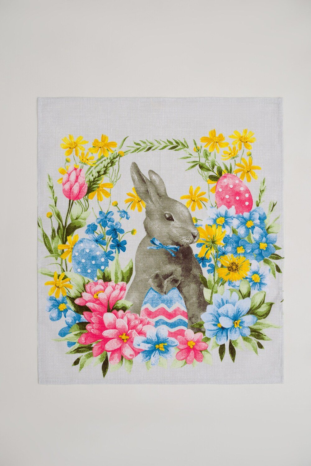 Натали Полотенце 588511 Полотенце подготовка к Пасхе серый