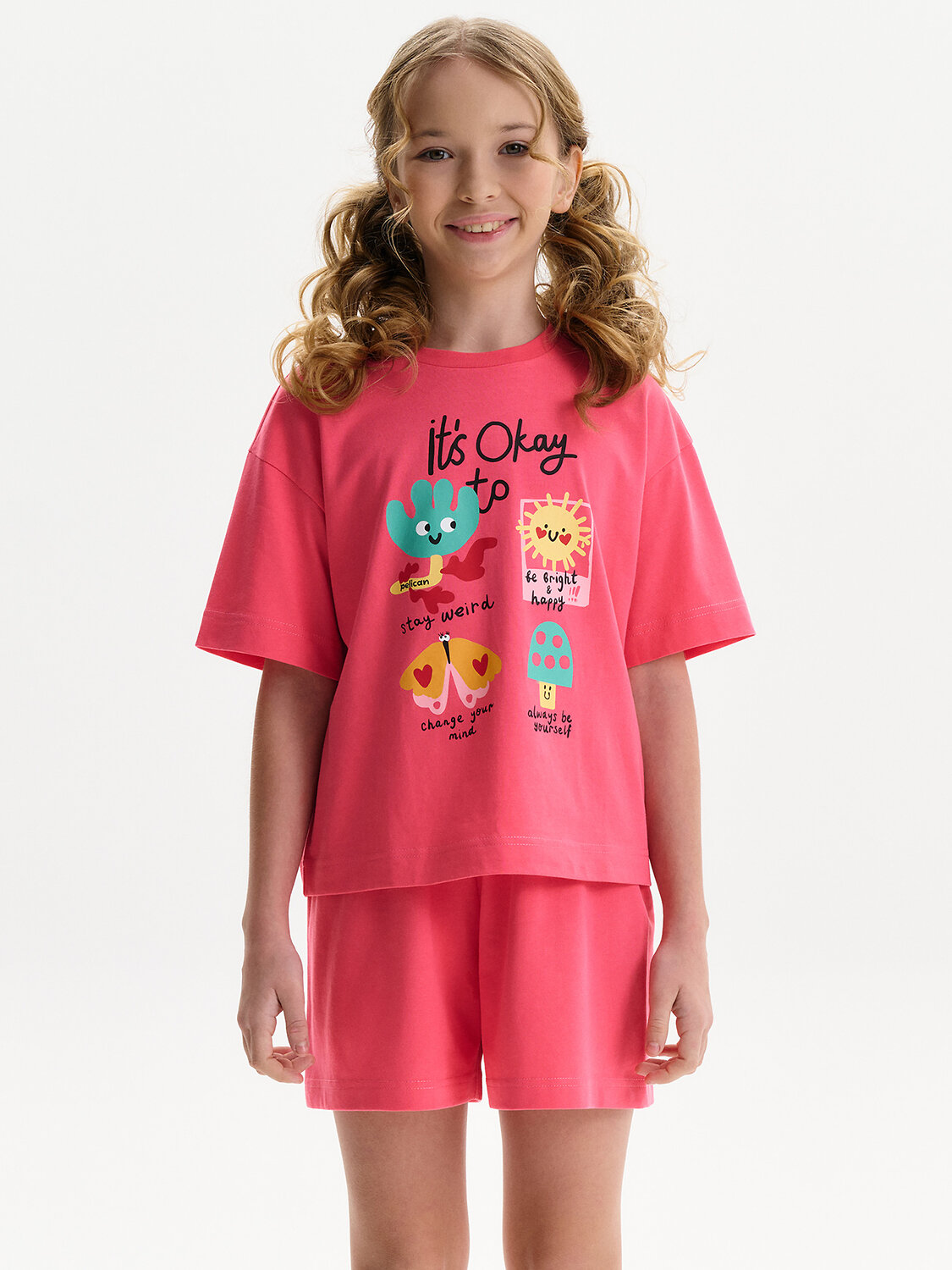 PELICAN Пижама 588557 WFATH3388U Коралловый