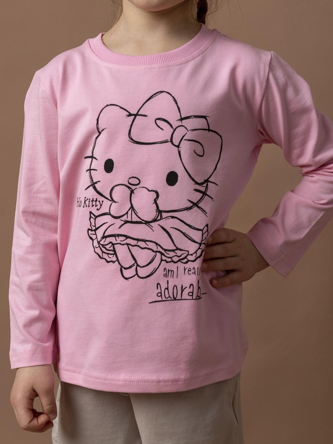 BATIK Лонгслив 588562 027_ЛС26 Розовый