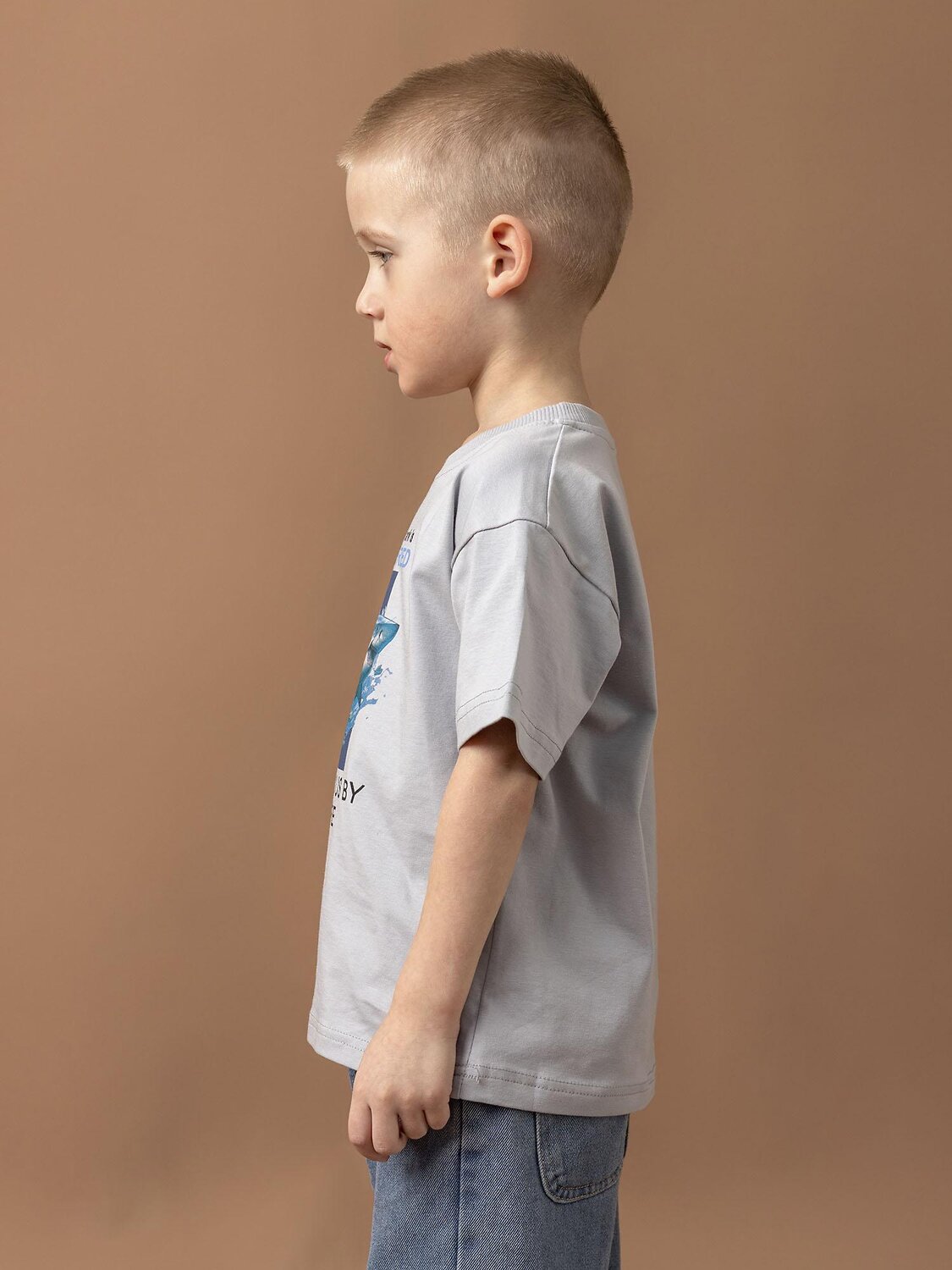 BATIK Футболка 588565 039_ЛС26 Св. серый