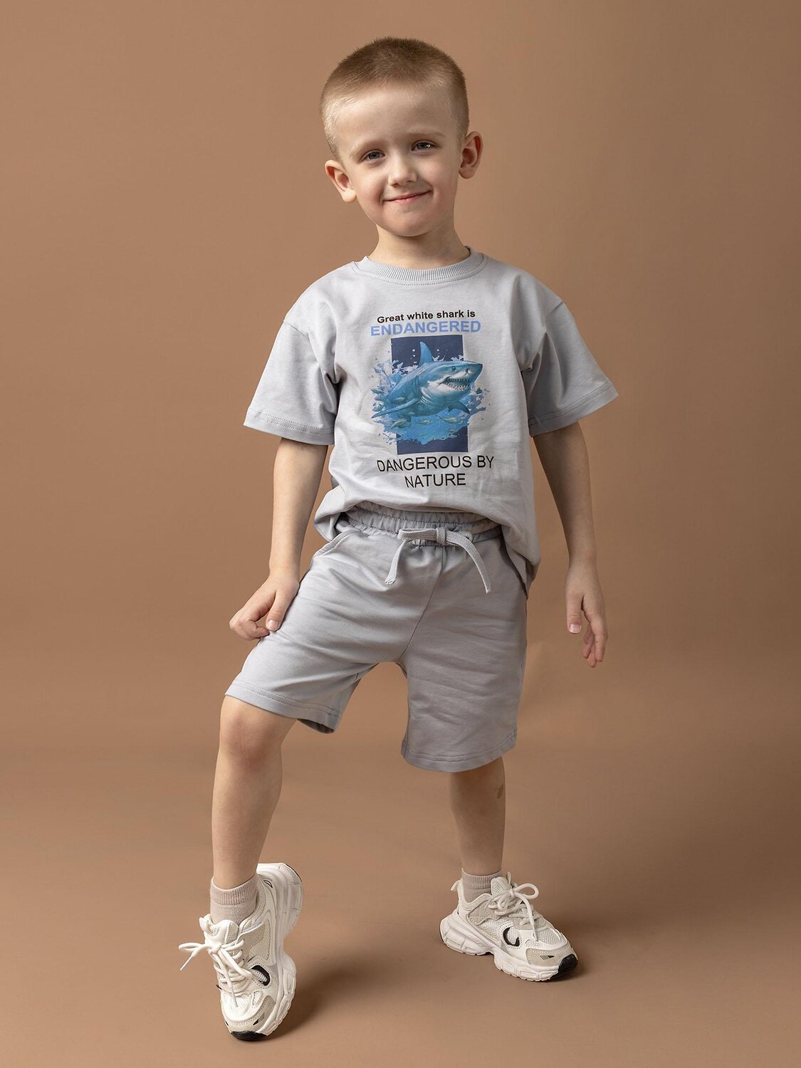 BATIK Футболка 588567 043_ЛС26 Св.серый