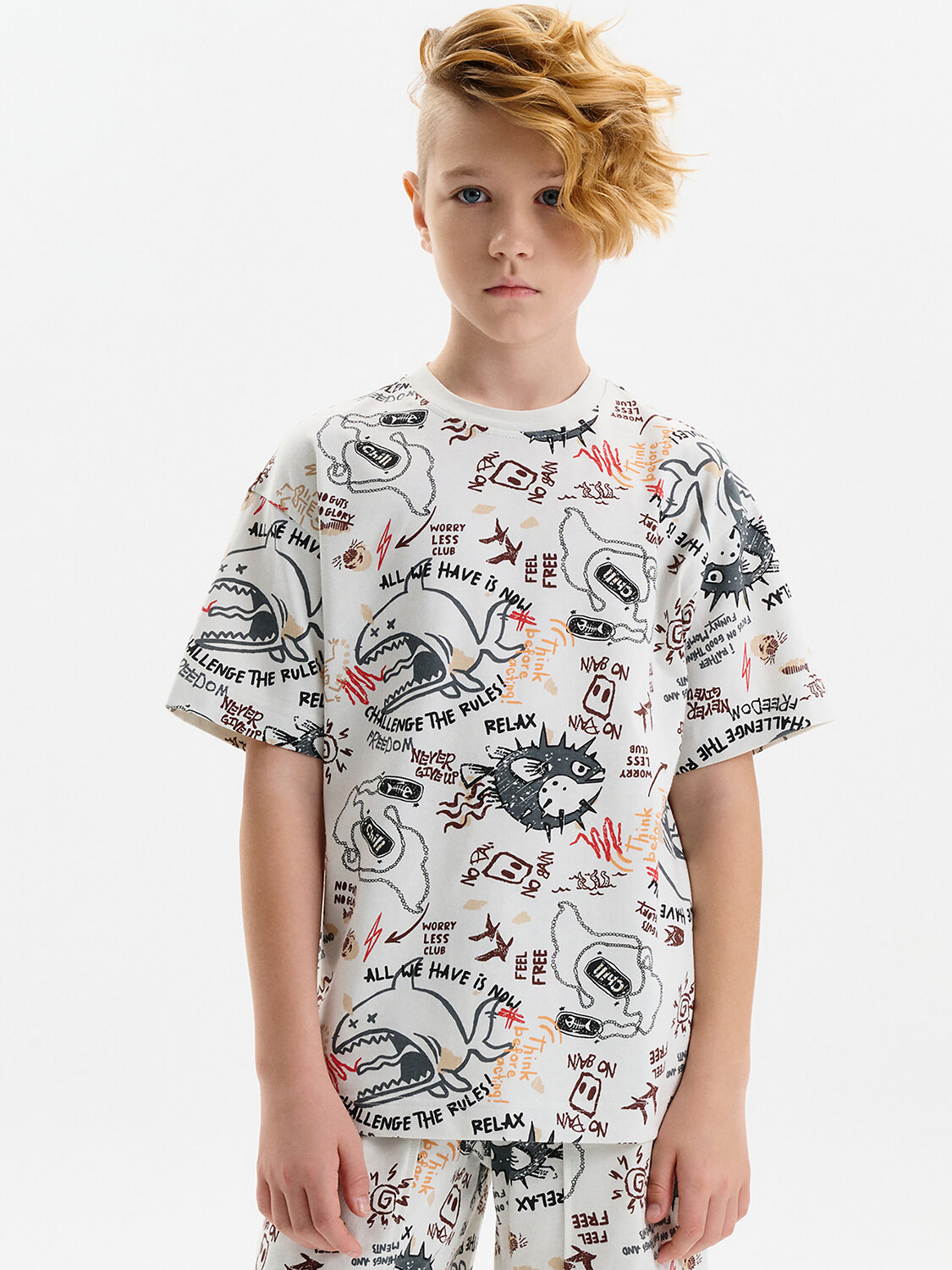 PELICAN Футболка 588572 BFT3389/8U Молочный