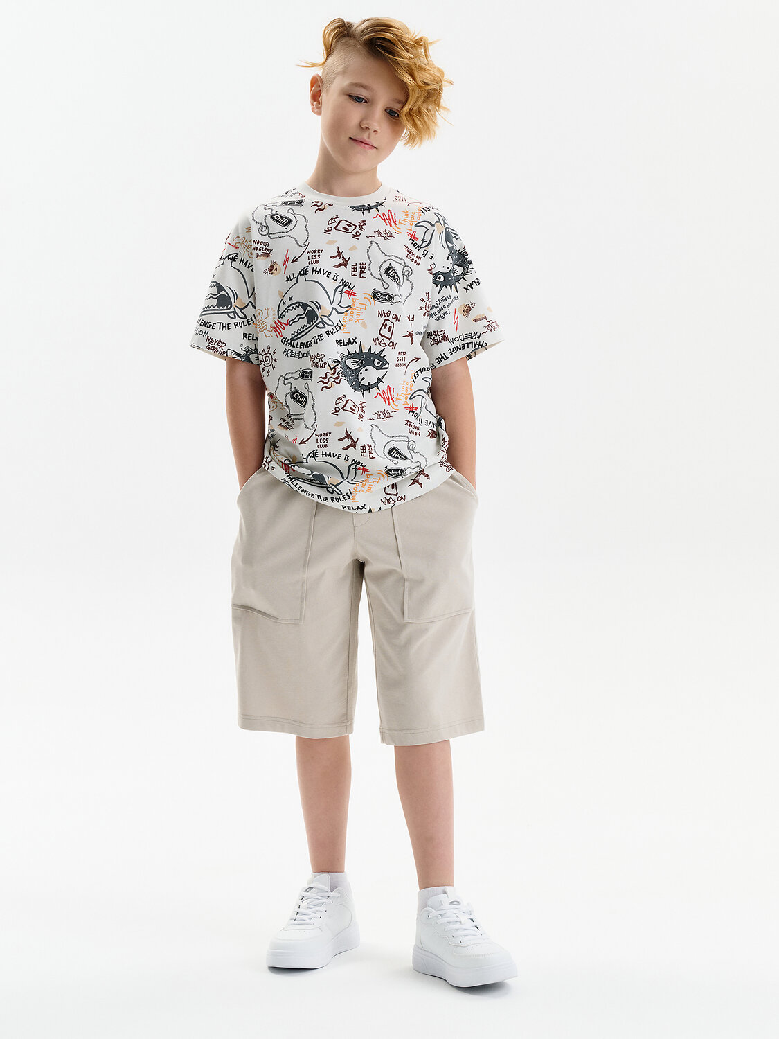 PELICAN Шорты 588576 BFH3352//2U Светло-серый