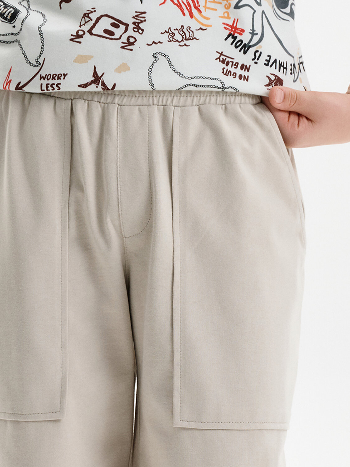 PELICAN Шорты 588576 BFH3352//2U Светло-серый