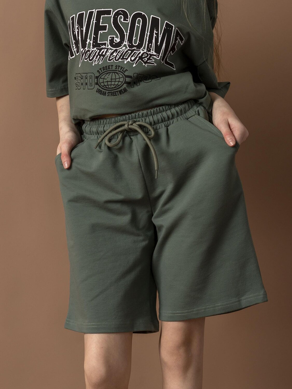 BATIK Футболка 588596 007_ЛП26 Хаки