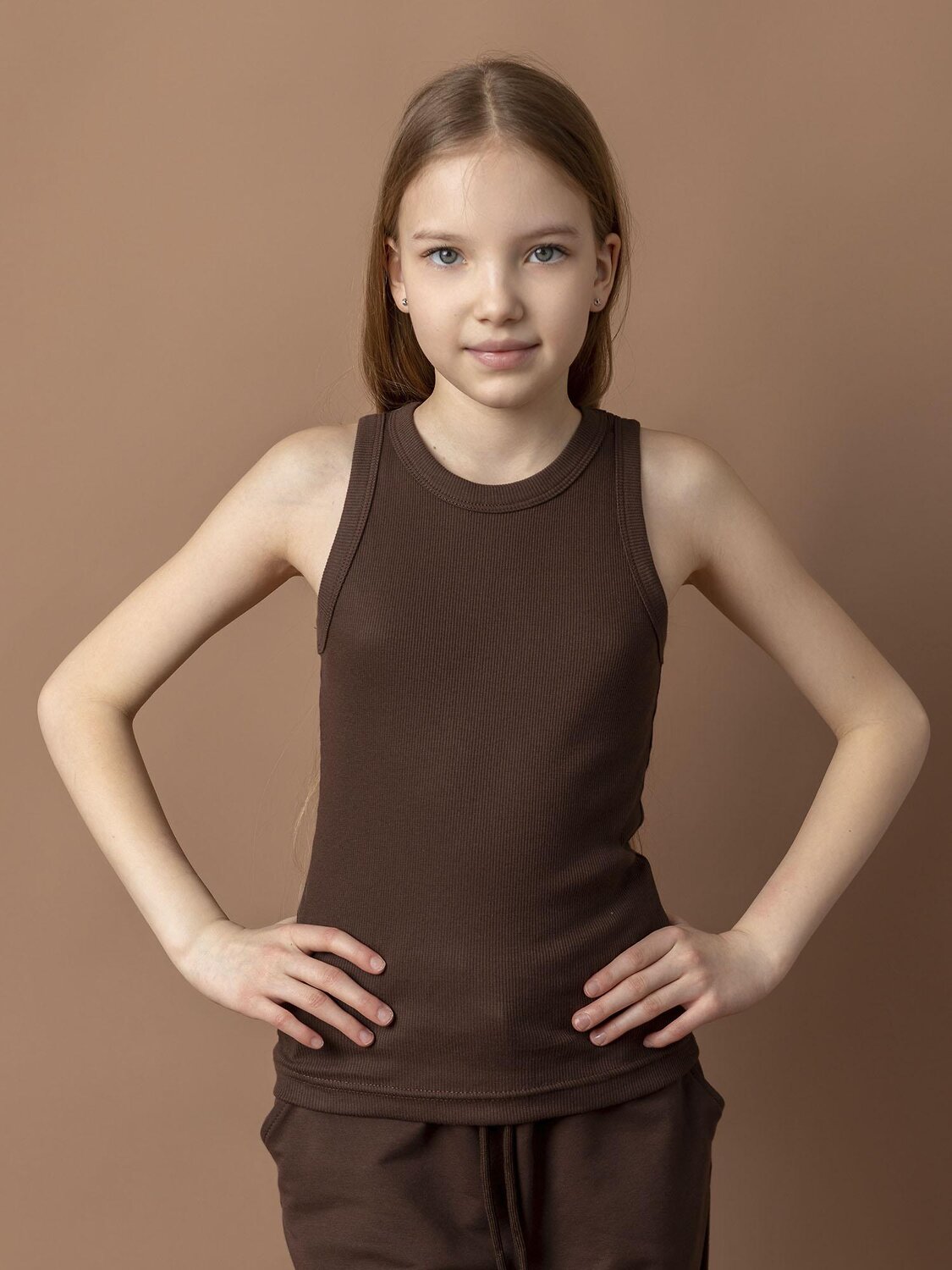 BATIK Майка 588599 001_ЛП26 Шоколад