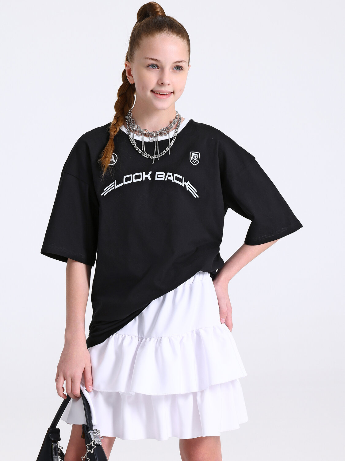 Апрель Платье 588616 1ДПК5035001 черный+белый