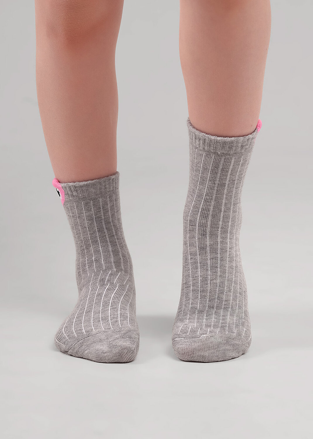 CLEVER Носки 588657 С1605 20-22,22 меланж серый