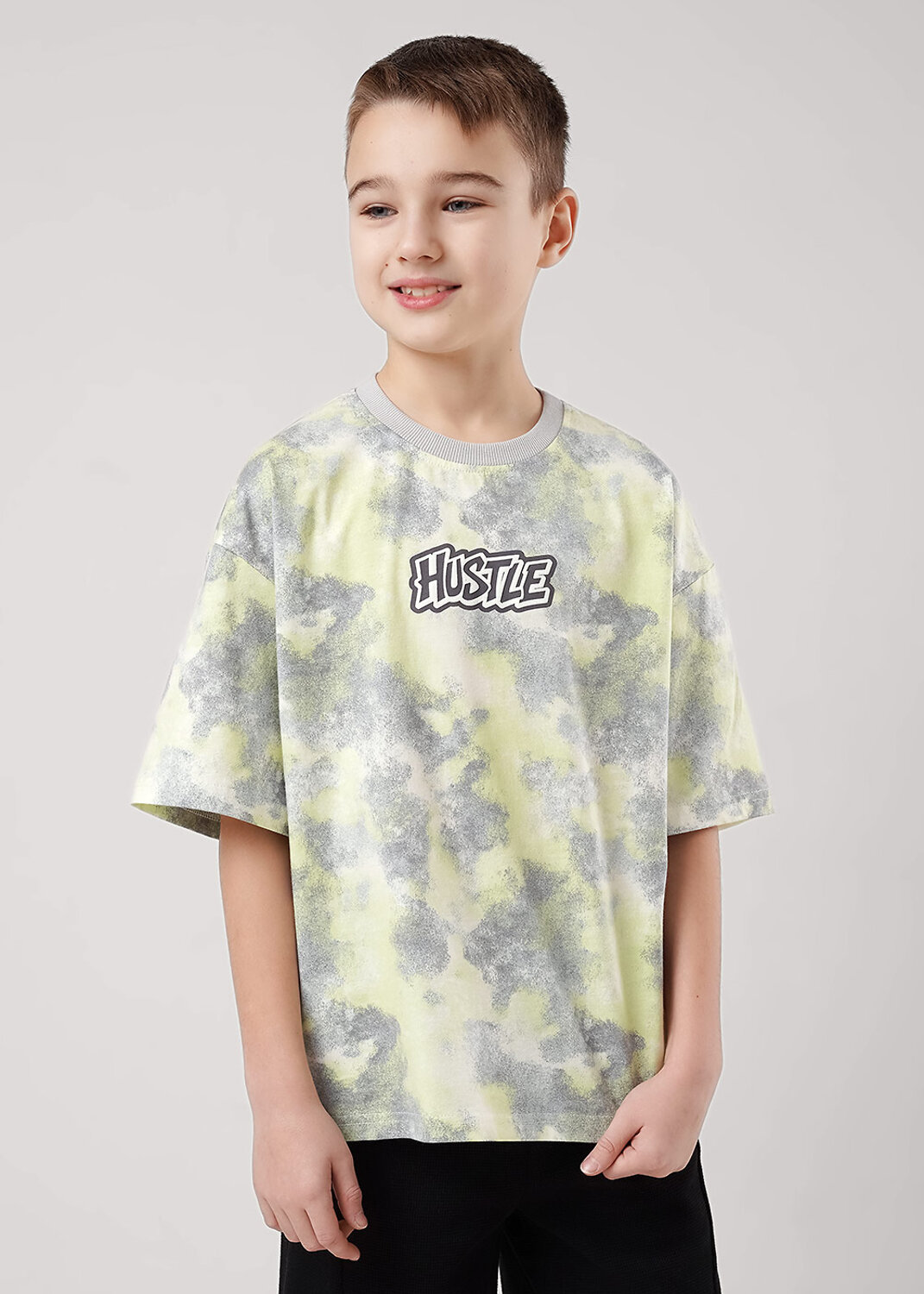 CLEVER Футболка 588670 867363/14кдн_п серый/св.зелёный