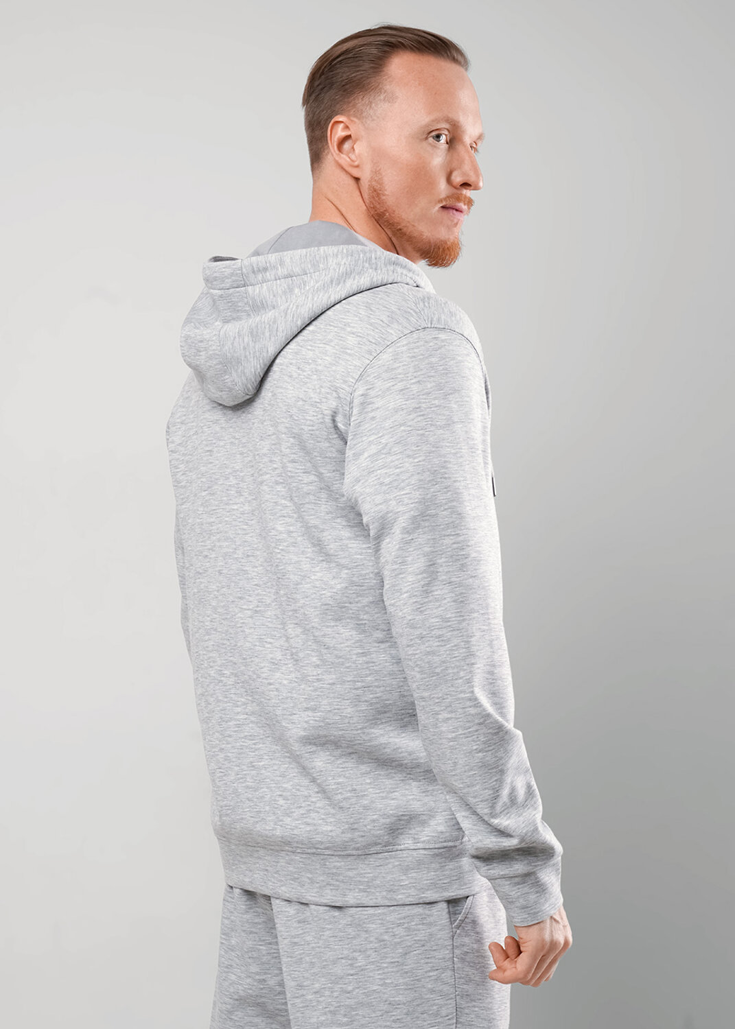 CLEVER Куртка 588677 562714/13сд меланж св.серый