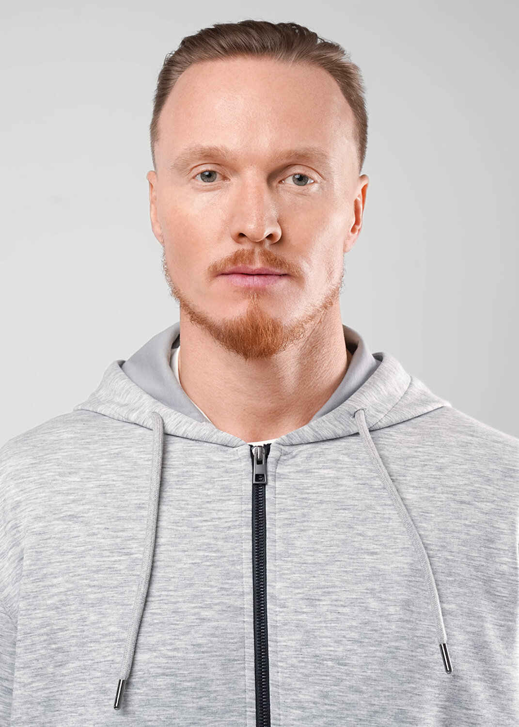 CLEVER Куртка 588677 562714/13сд меланж св.серый