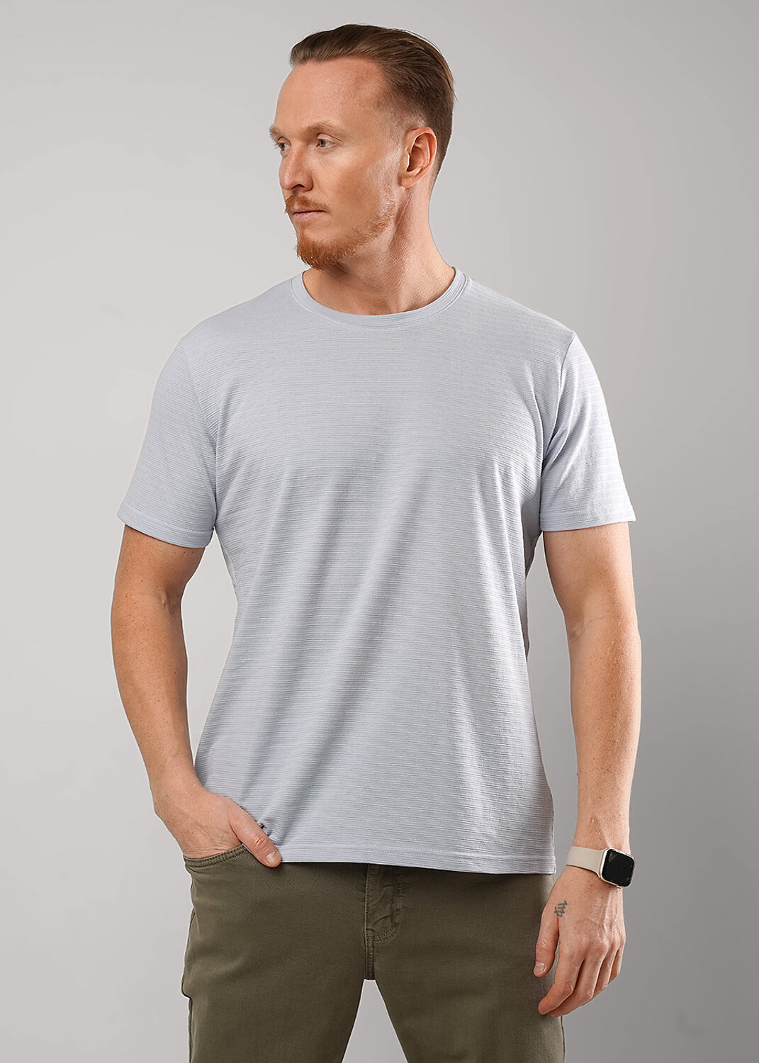 CLEVER Футболка 588695 562524/14кж maxi св.серый