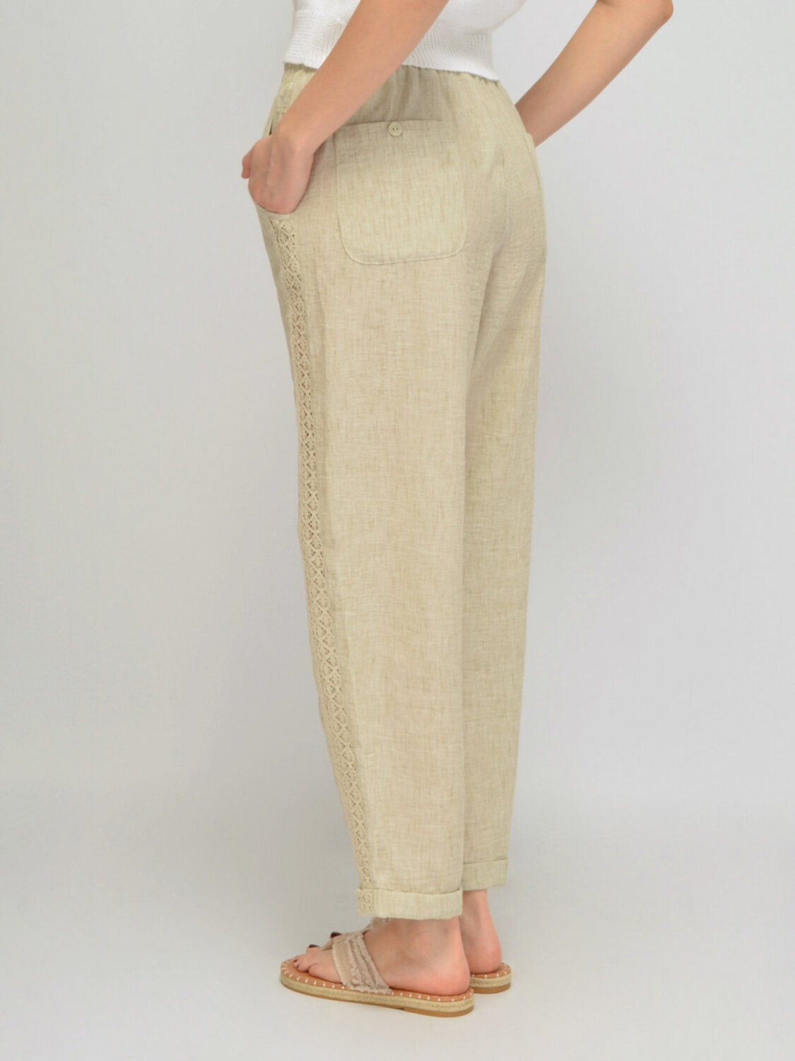 VISERDI Брюки 588705 10418-срз 8561035 бежевый