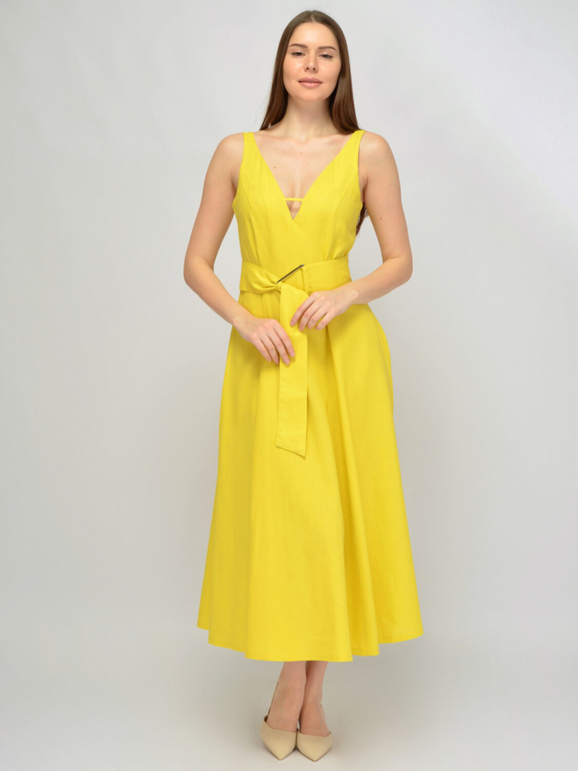 VISERDI Платье 588706 10435-жлт 4561690 желтый