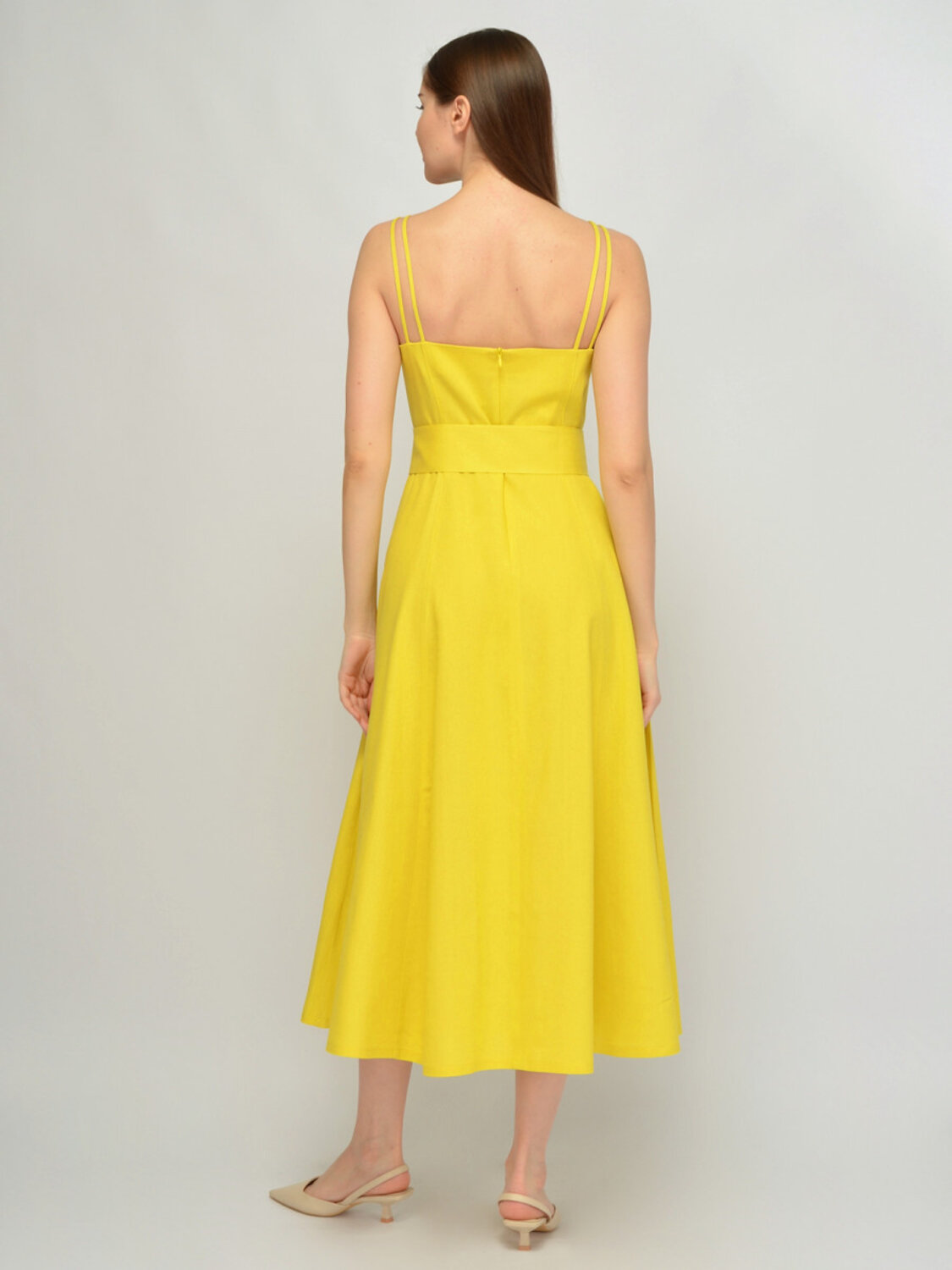 VISERDI Платье 588706 10435-жлт 4561690 желтый