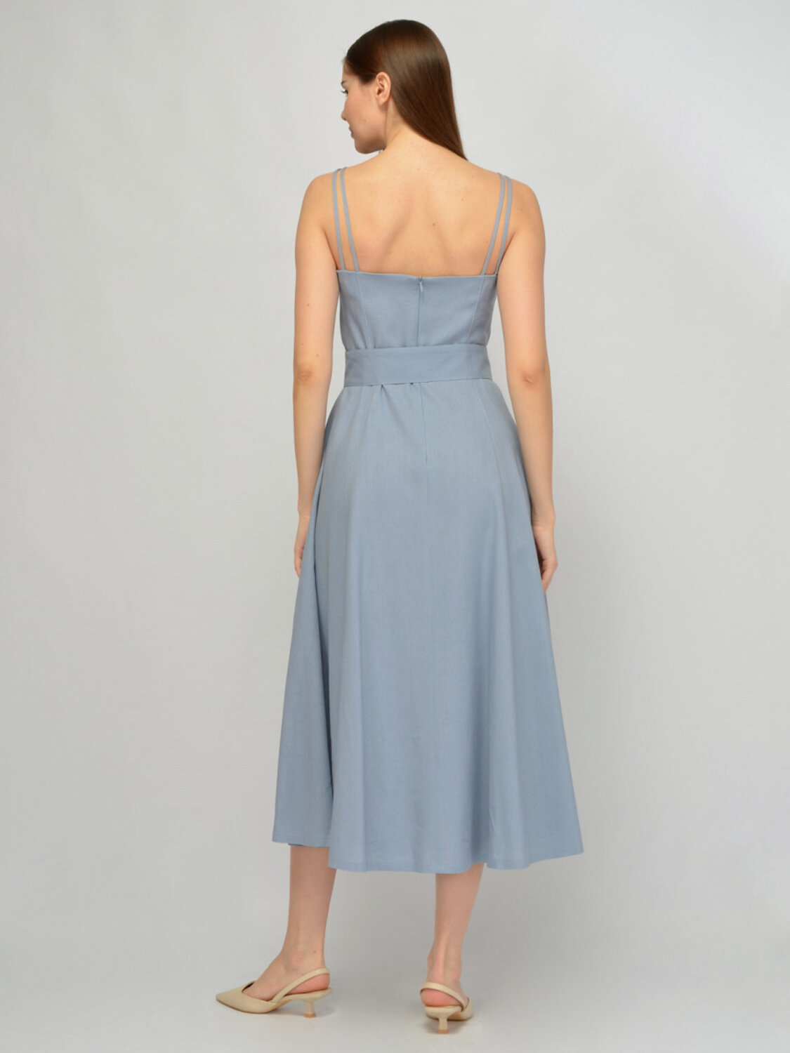 VISERDI Платье 588707 10435-глб 4561690 джинсовый