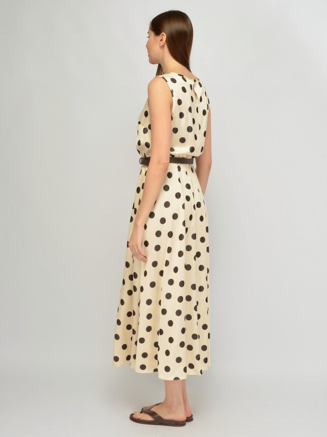 VISERDI Платье 588709 10338-бжг 4561380 бежевый