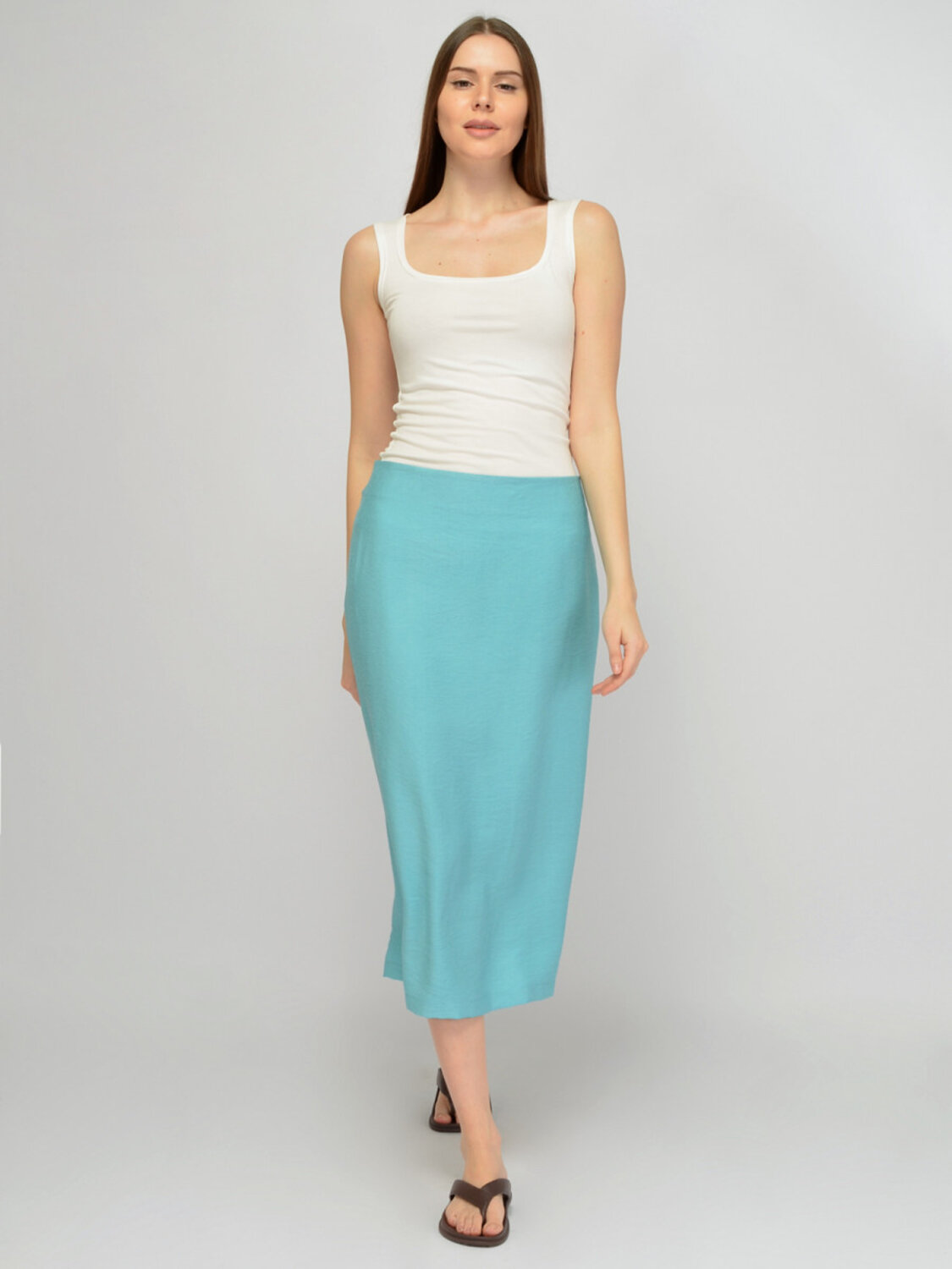 VISERDI Юбка 588711 10463-брз 956800 бирюзовый