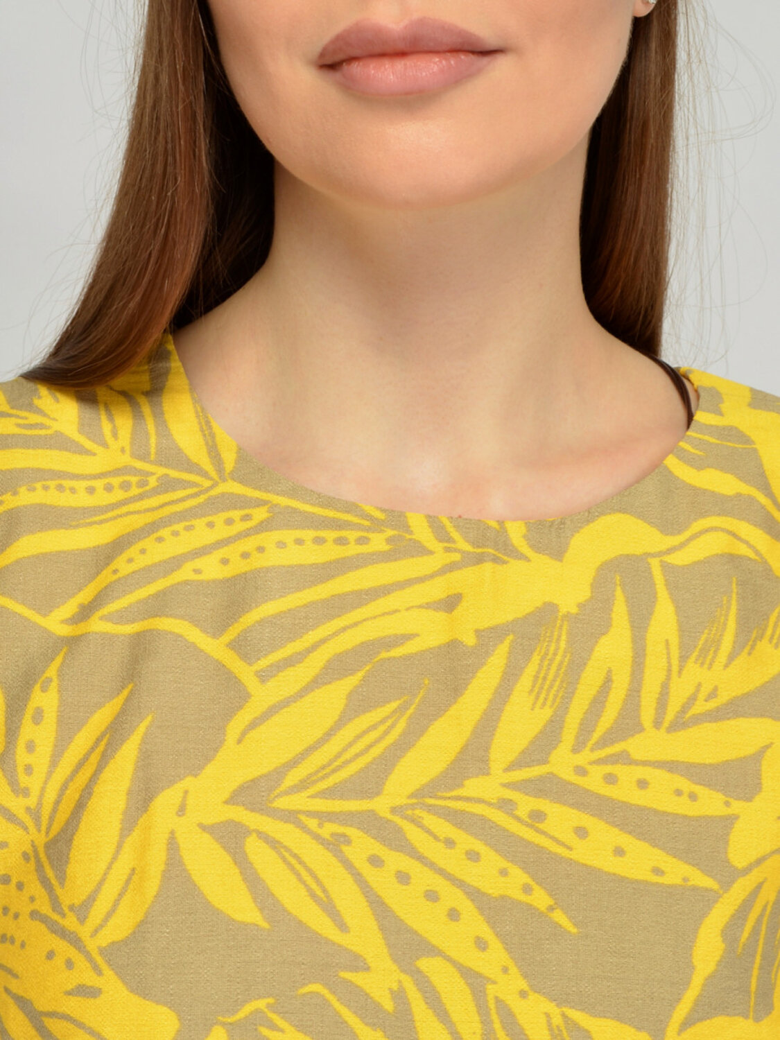 VISERDI Блузка 588714 10462-жлб 156785 желто-коричневый