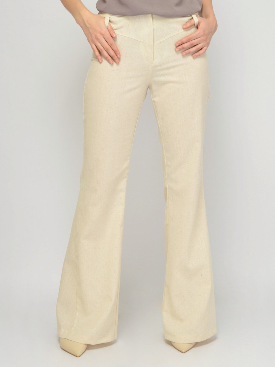 VISERDI Брюки 588716 10464-нат 8561075 натуральный