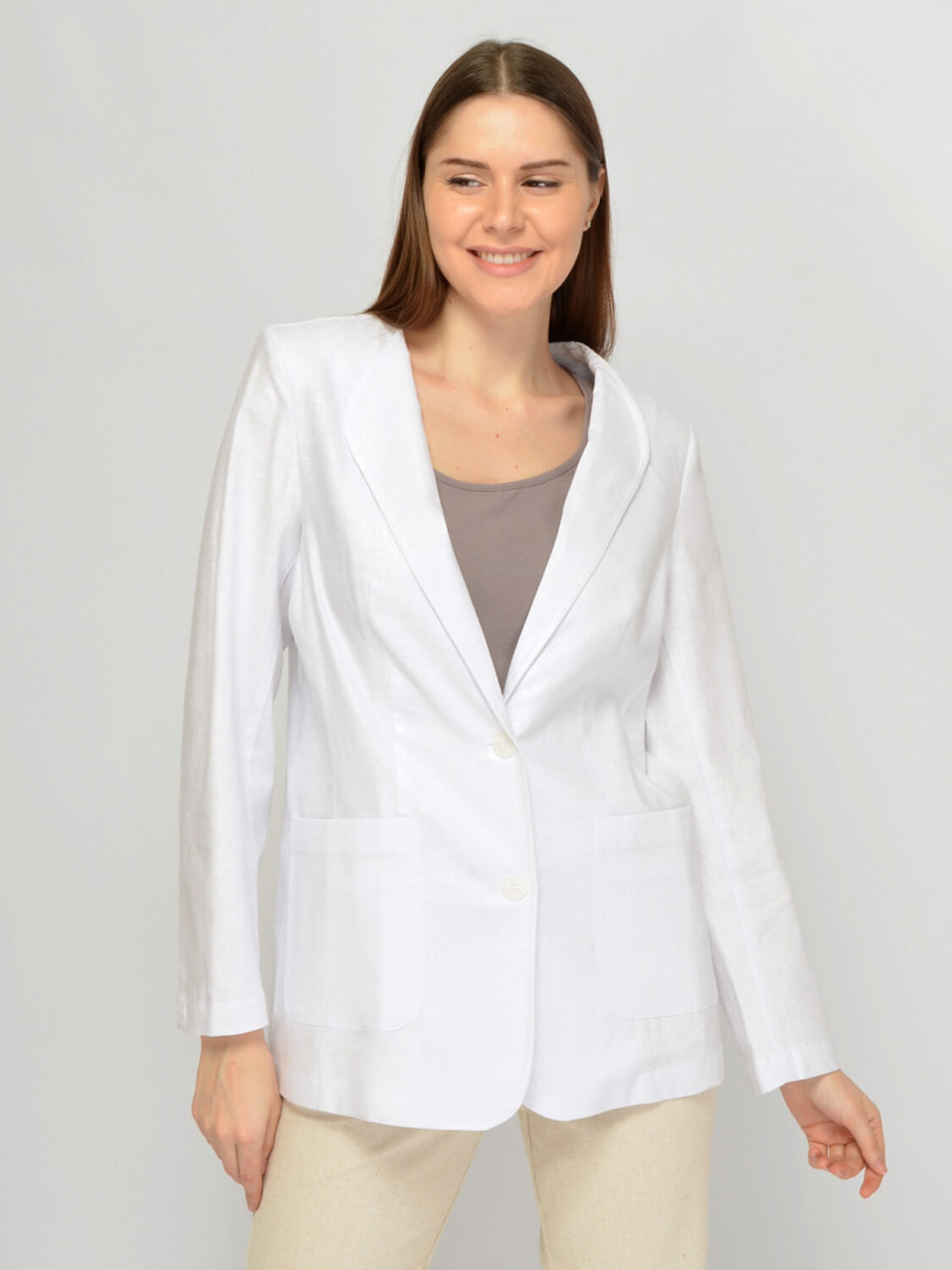 VISERDI Жакет 588717 10461-бел 6561350 белый