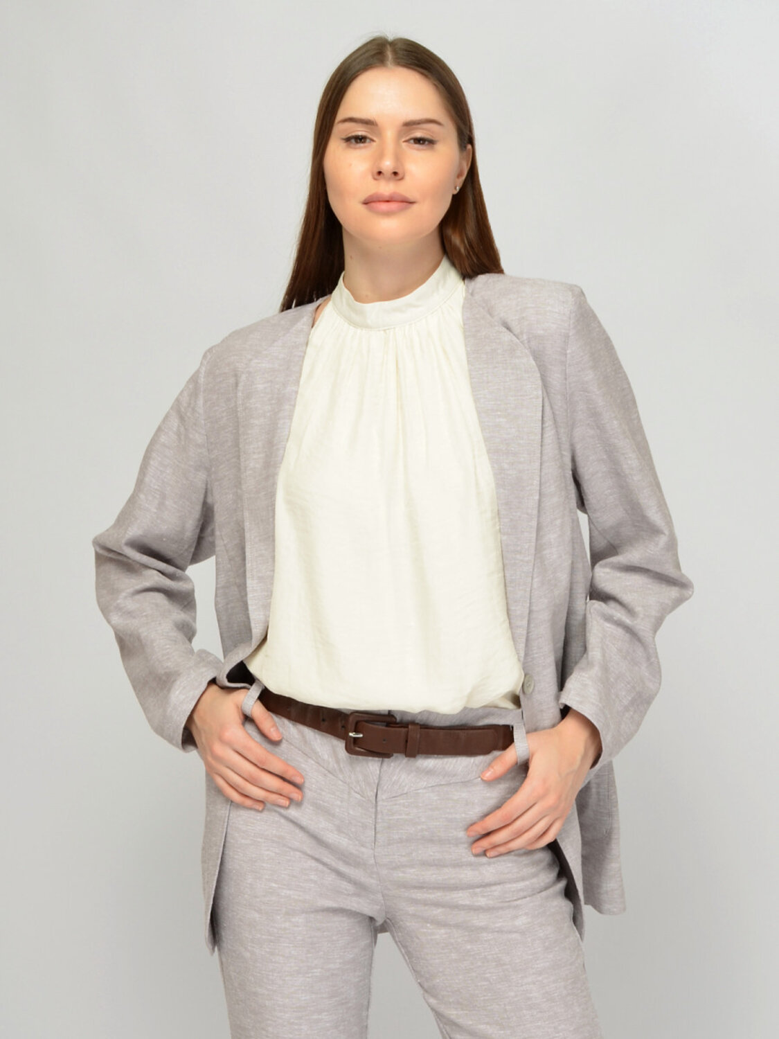 VISERDI Жакет 588718 10461-сер 6561350 серый