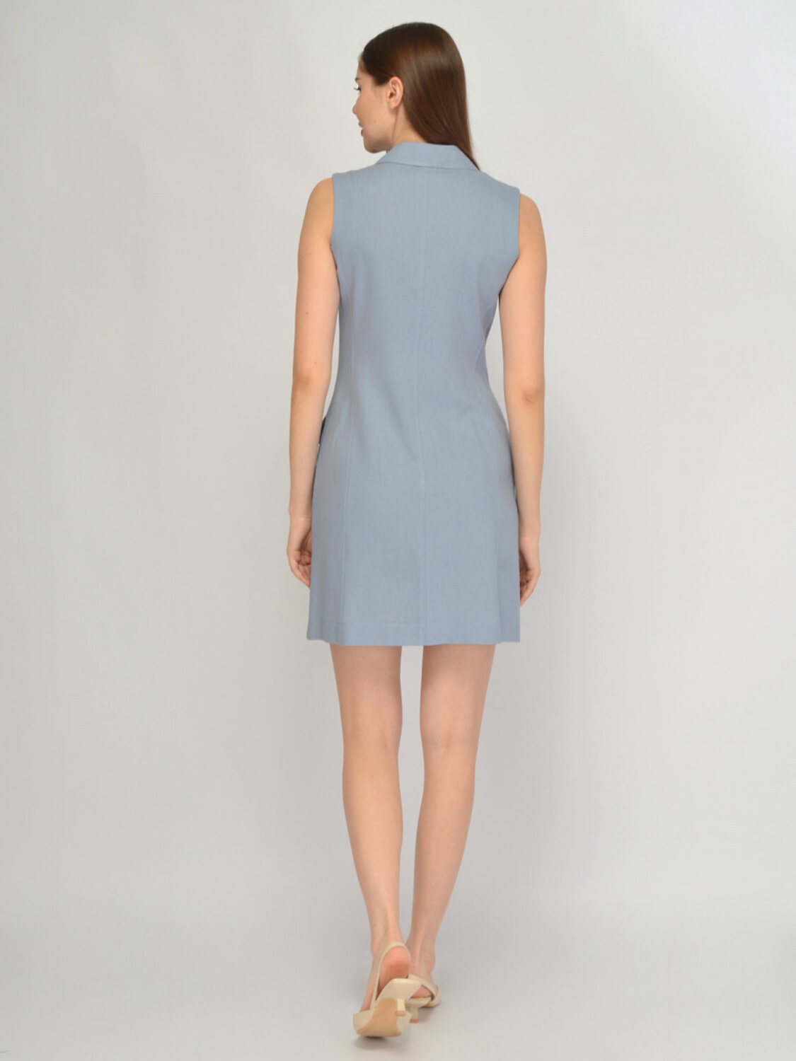 VISERDI Платье 588721 10009-джс 4561540 джинсовый