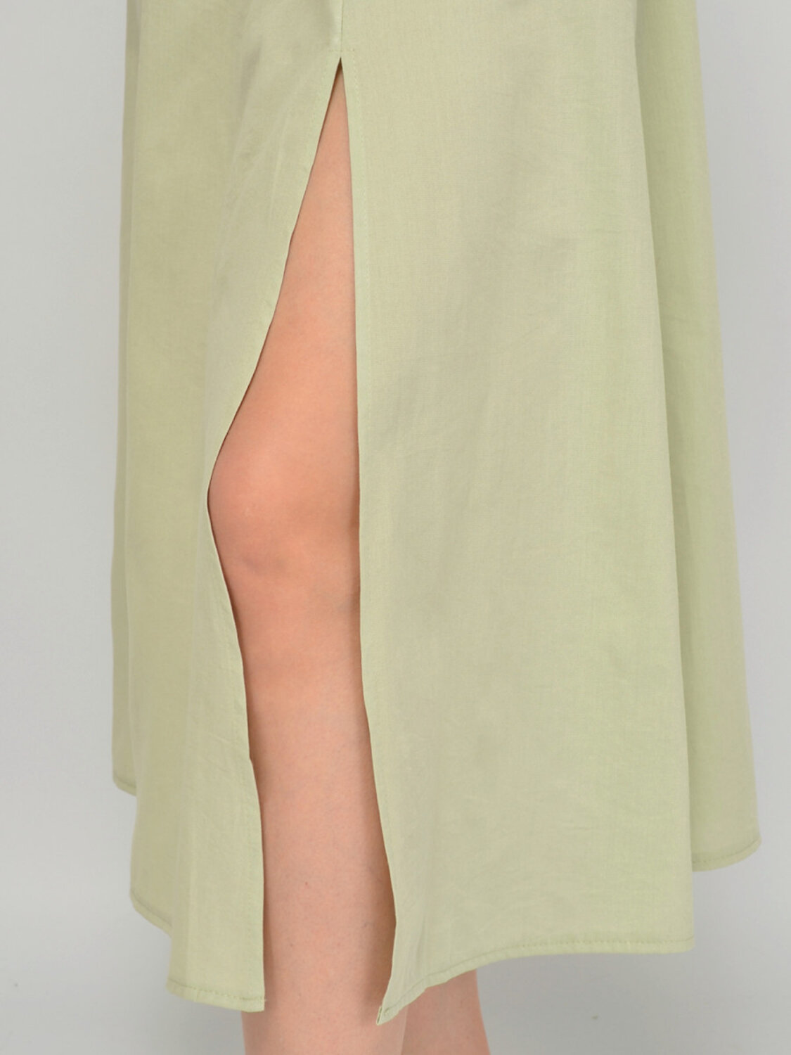 VISERDI Платье 588724 10467-сжт 4561535 оливковый