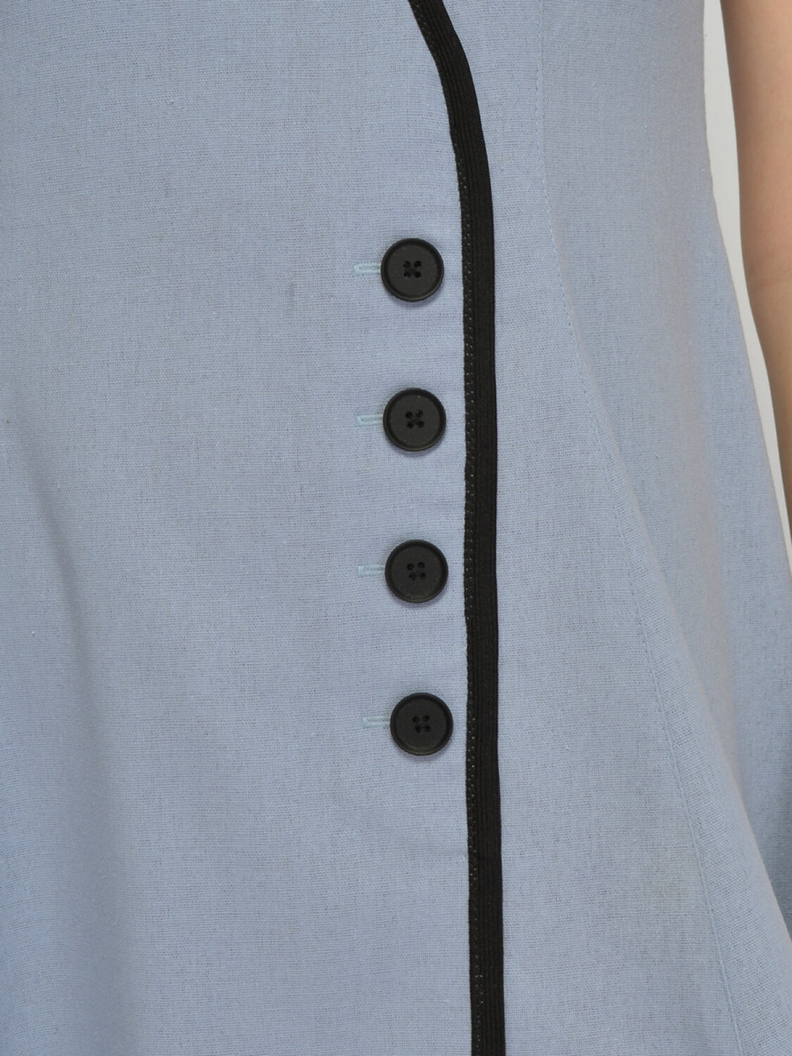 VISERDI Платье 588726 10468-джс 4561675 Джинсовый,черный