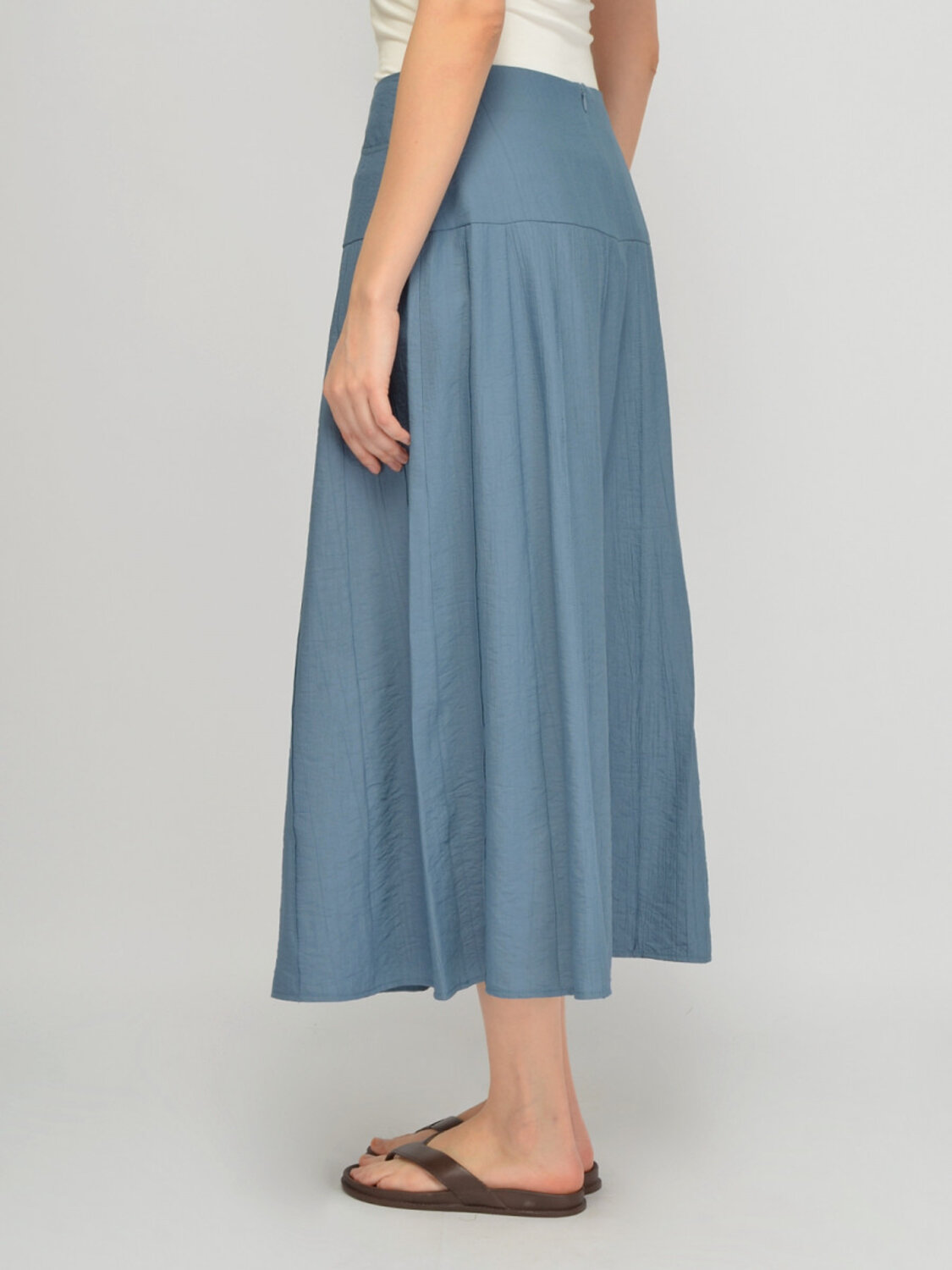 VISERDI Юбка 588727 10472-джс 9561005 джинсовый