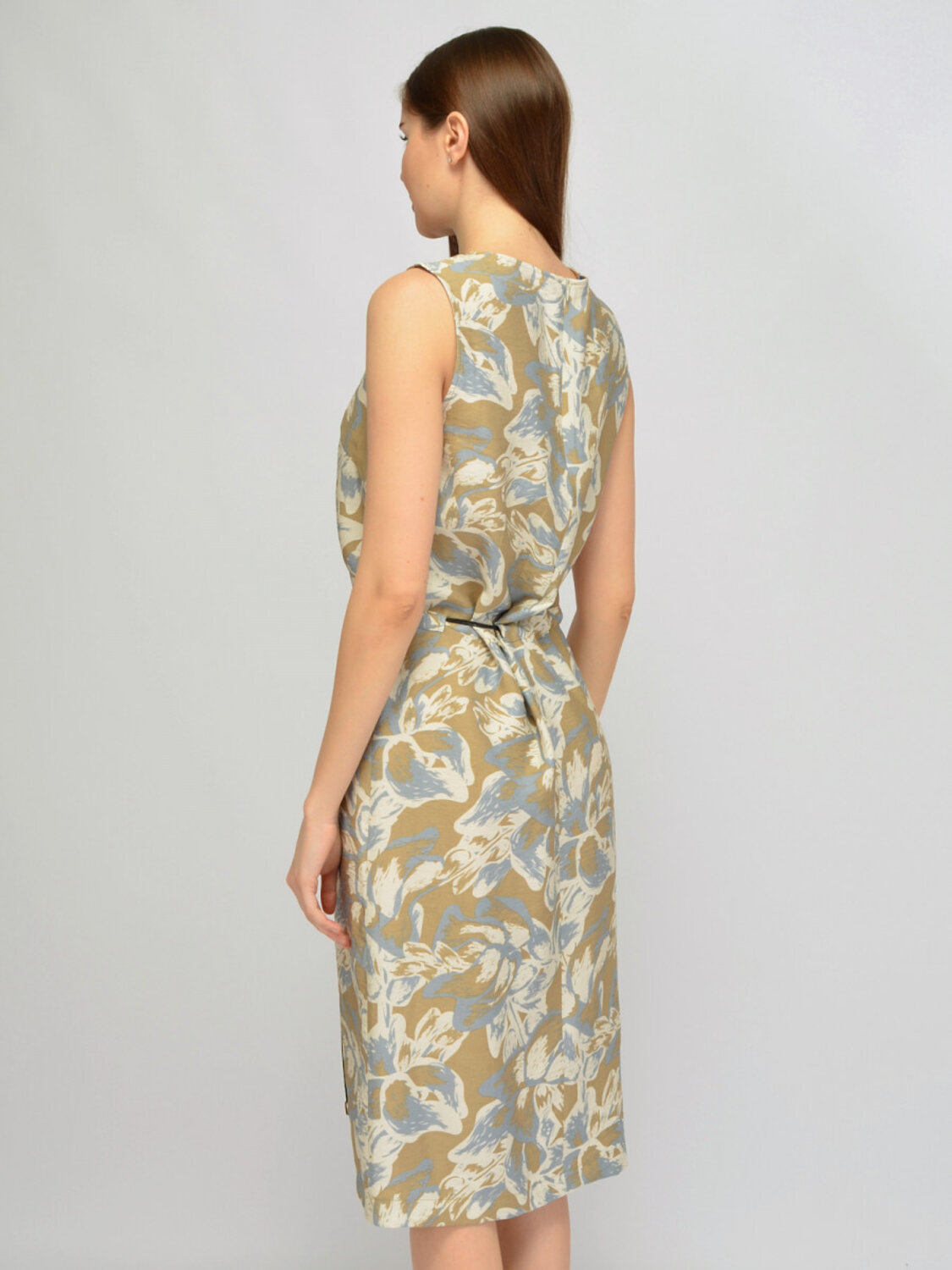 VISERDI Платье 588733 10466-абе 4561025 Синий,белый,бежевый