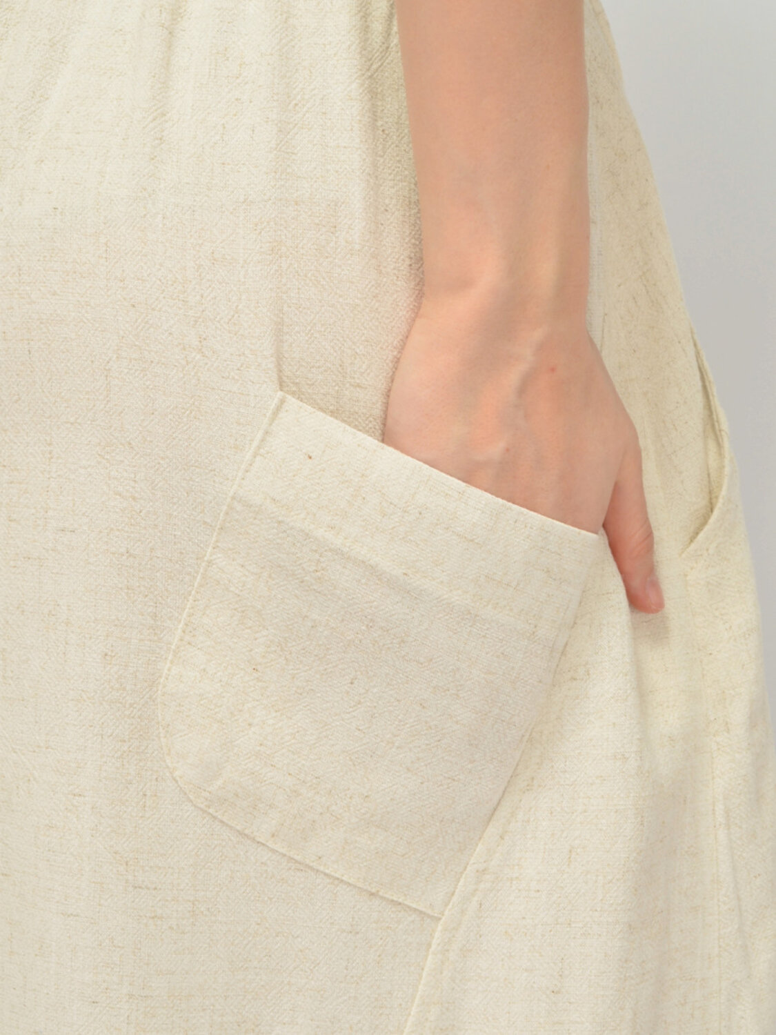 VISERDI Брюки 588734 10475-нат 8561150 бежевый