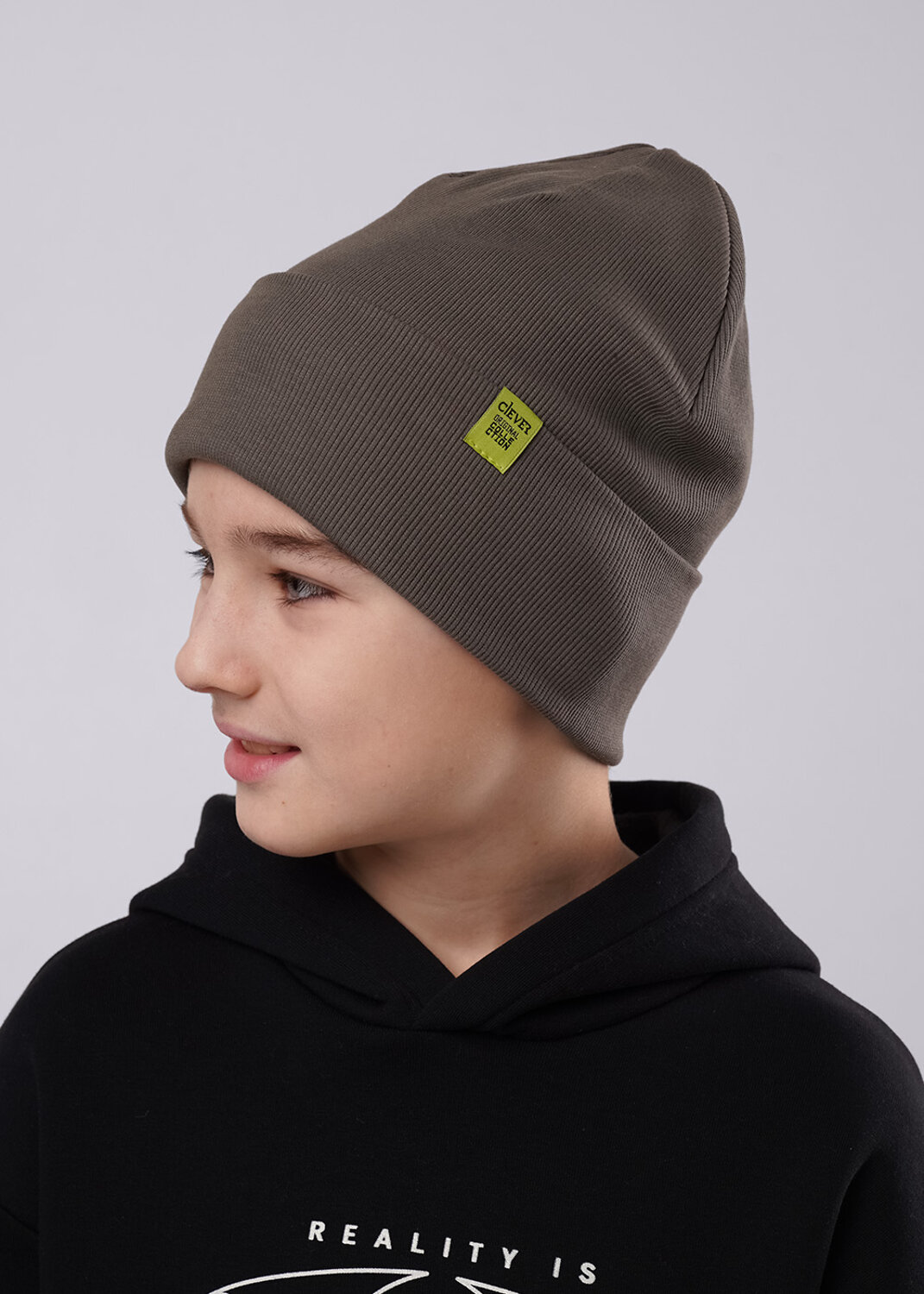 CLEVER Шапка 588750 555711ш т.хаки