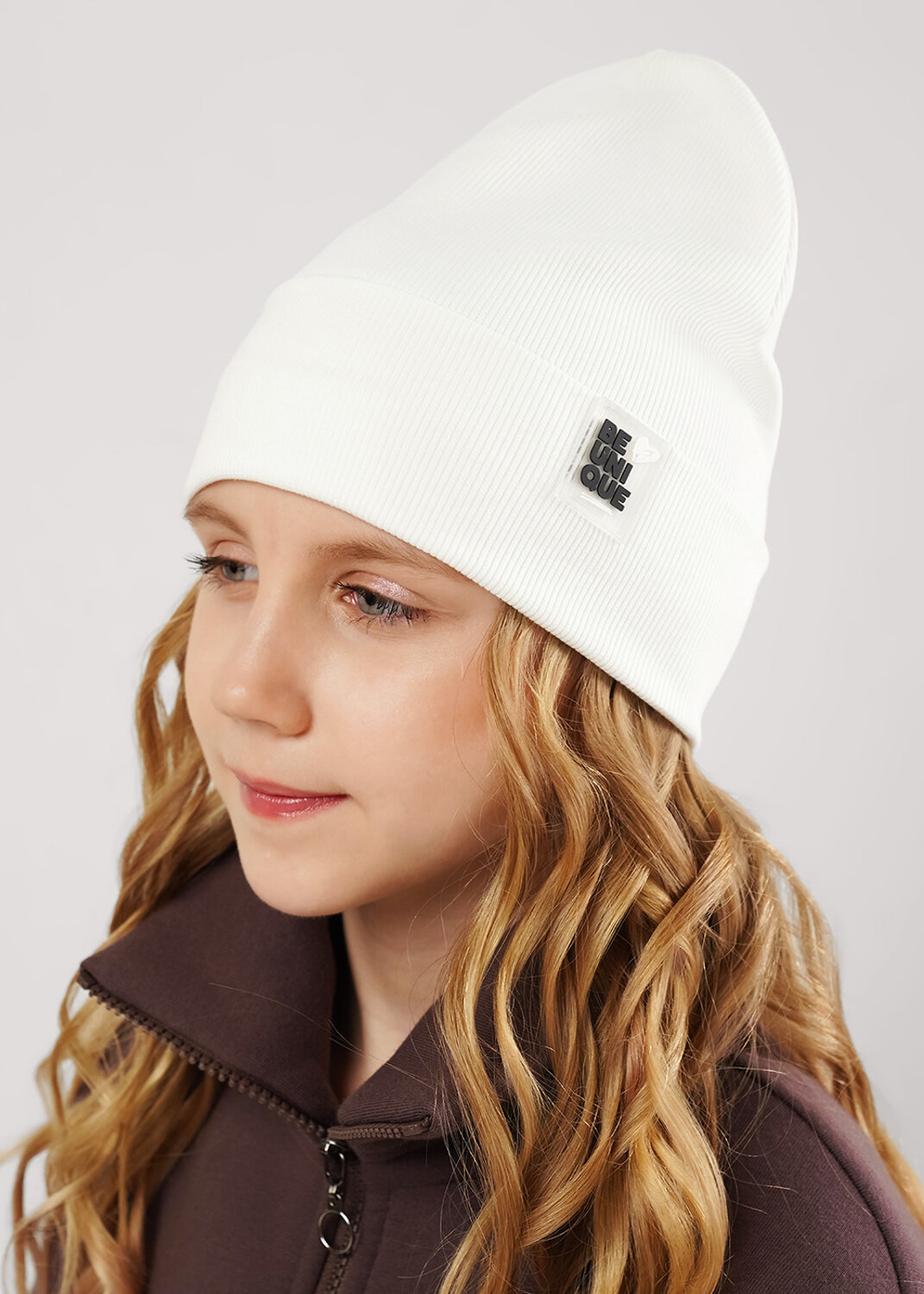 CLEVER Шапка 588751 566606ш молочный