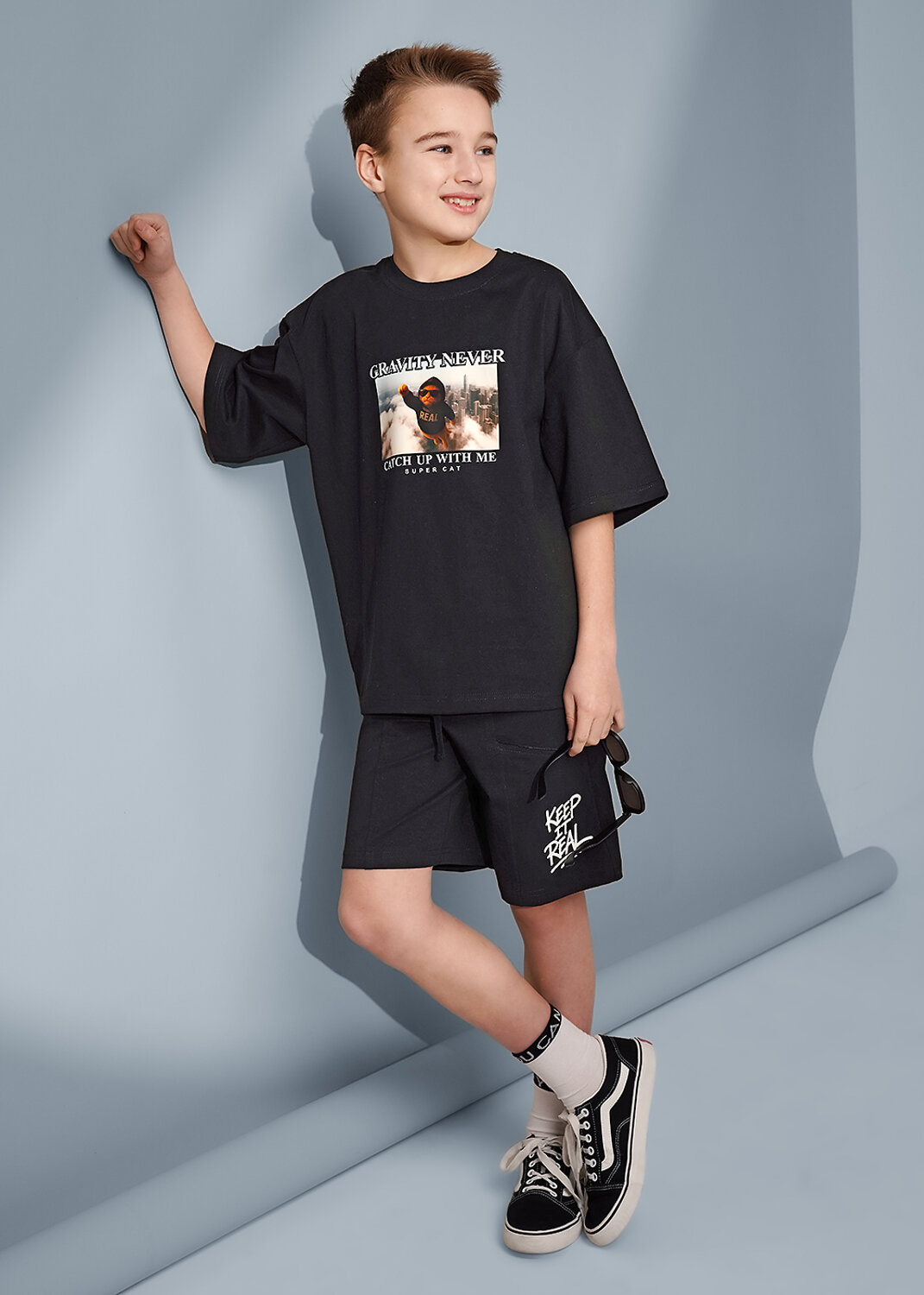 CLEVER Футболка 588752 867381/14кдп_п чёрный