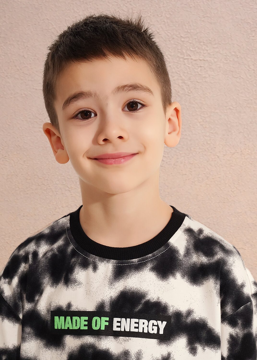 CLEVER Футболка 588754 867361/14кдн_п чёрный/молочный